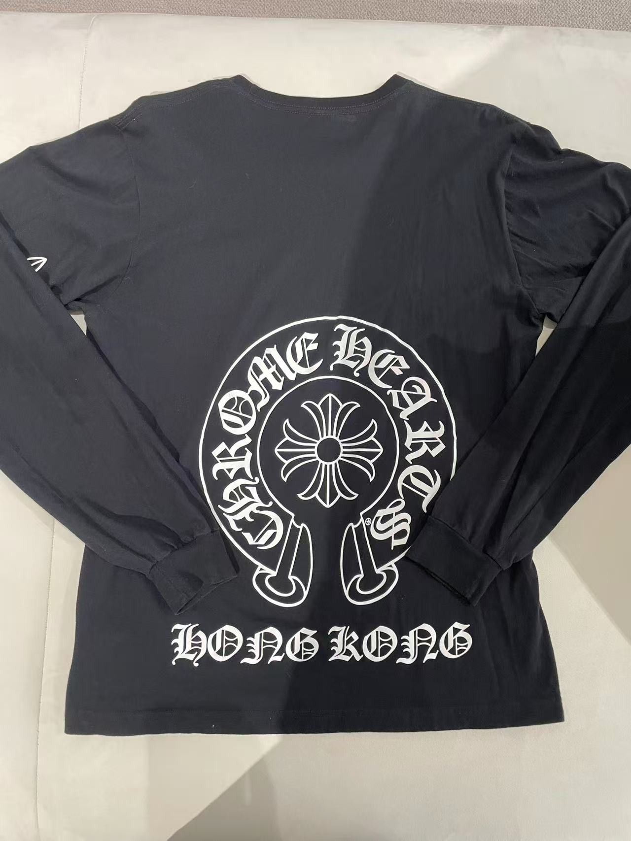 Chrome Hearts Chrome Hearts Hong Kong Exclusive Horseshoe Long Sleeve Tee Size US L / EU 52-54 / 3 - 5 Thumbnail