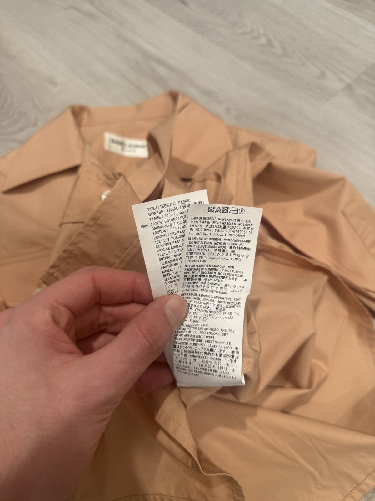 Saint Laurent Paris s/s 2020 double pocket button down!! Size US S / EU 44-46 / 1 - 9 Thumbnail
