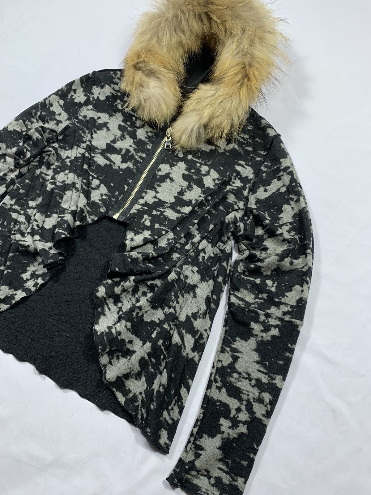 If Six Was Nine × Japanese Brand × Le Grande Bleu (L.G.B.) Faux Fur Undefined Abstrak Cropped Style Ifsixwasnine Lgb Size US S / EU 44-46 / 1 - 4 Thumbnail