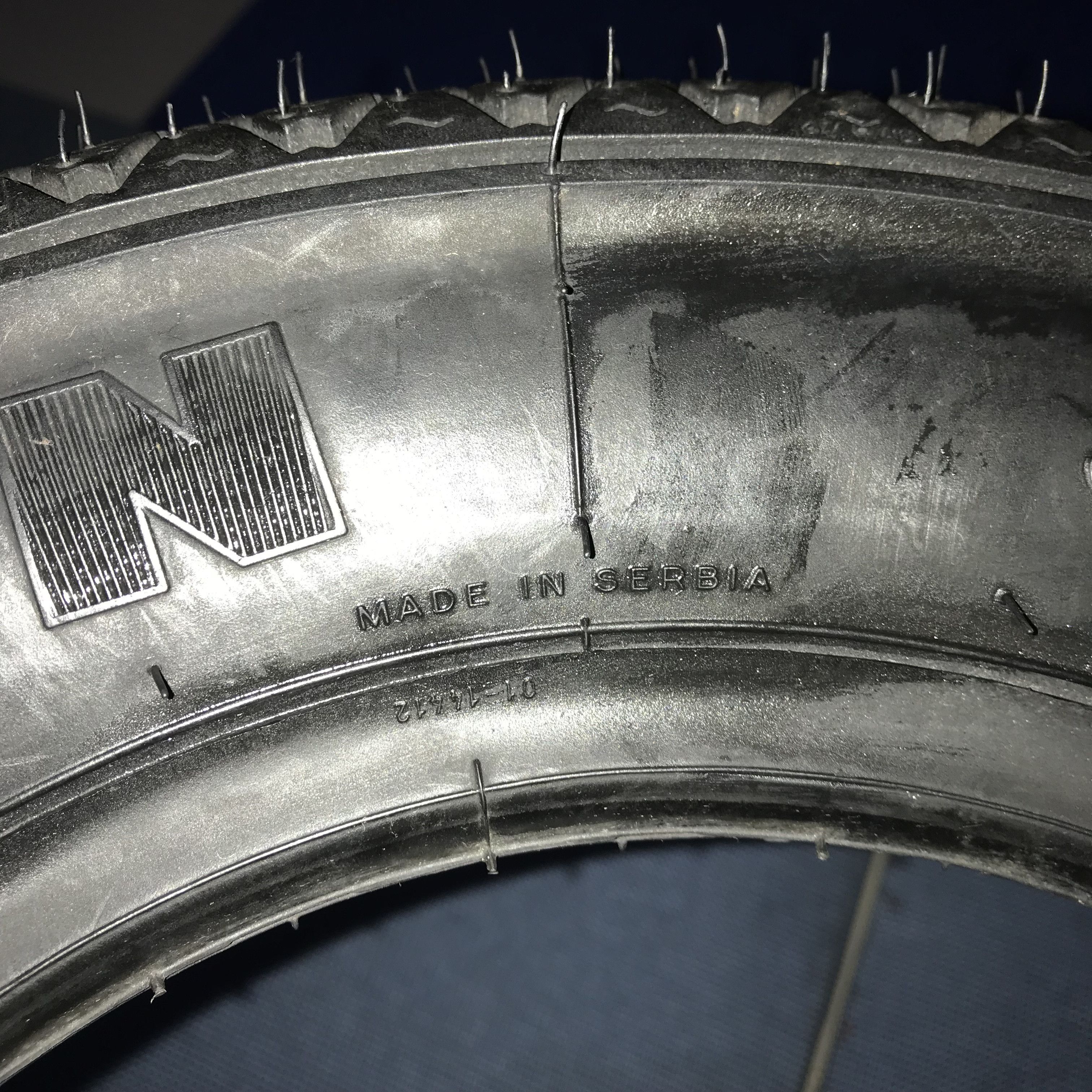 Racer Worldwide Michelin S83 Tire Tubeless Size R 3.50 x 10 Made in Serbia Size ONE SIZE - 4 Thumbnail