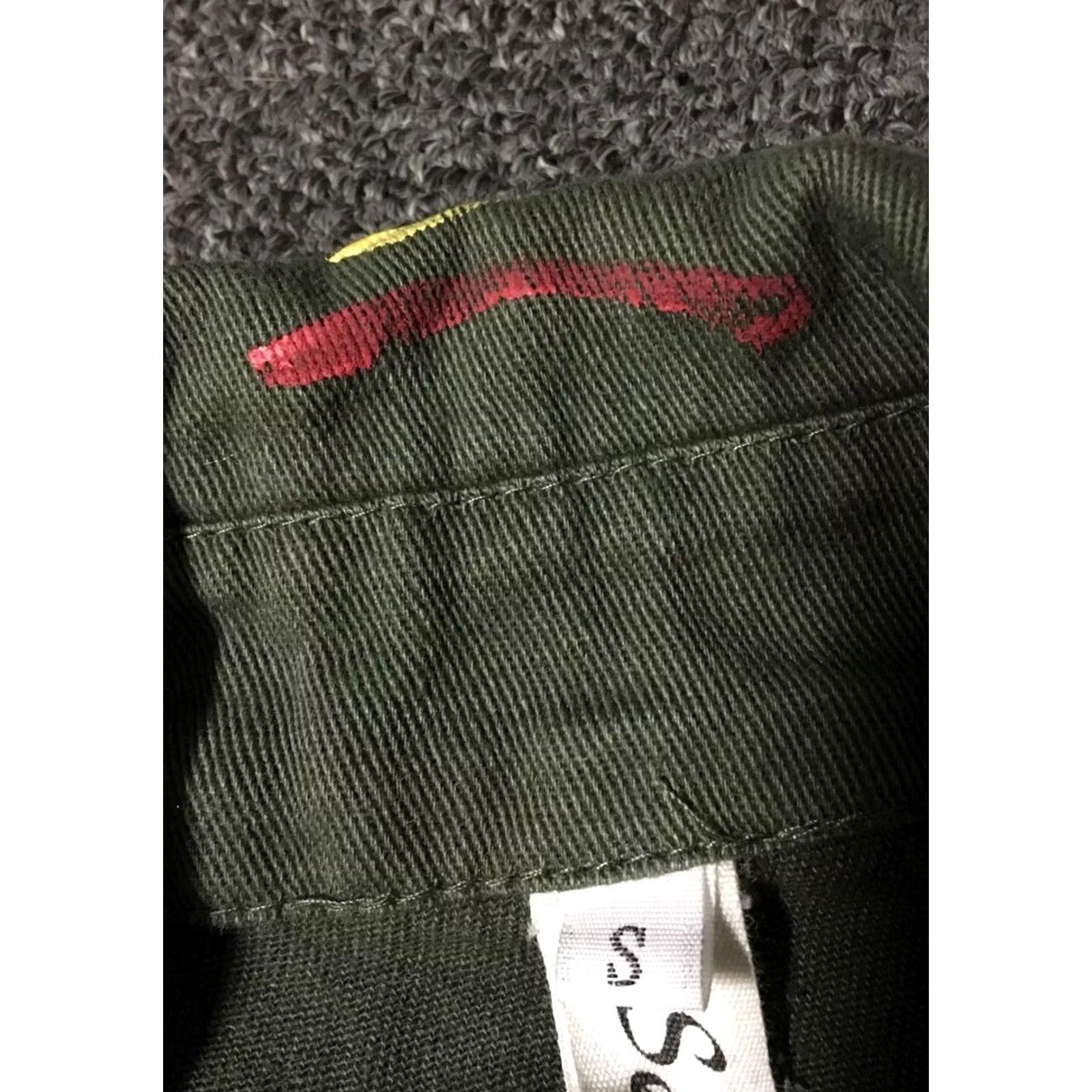 Vintage VINTAGE Se7en paint splatter army jacket S Women Green USA 90s Art Harley Davidson California Punk Western Jacket Size S / US 4 / IT 40 - 7 Thumbnail