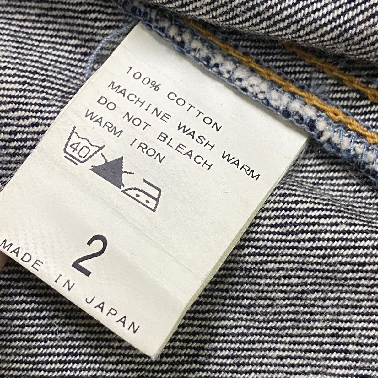 Japanese Brand Denim Bush Jacket Indigo Blue Size US S / EU 44-46 / 1 - 21 Thumbnail