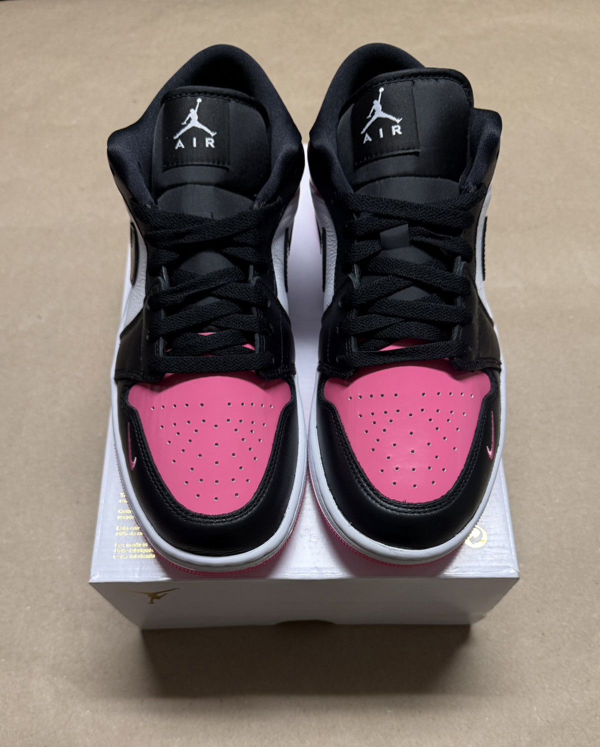 Jordan Brand Nike Air Jordan 1 Low SE Pinksicle Women’s size 10 NEW! Size US 10 / IT 40 - 3 Thumbnail