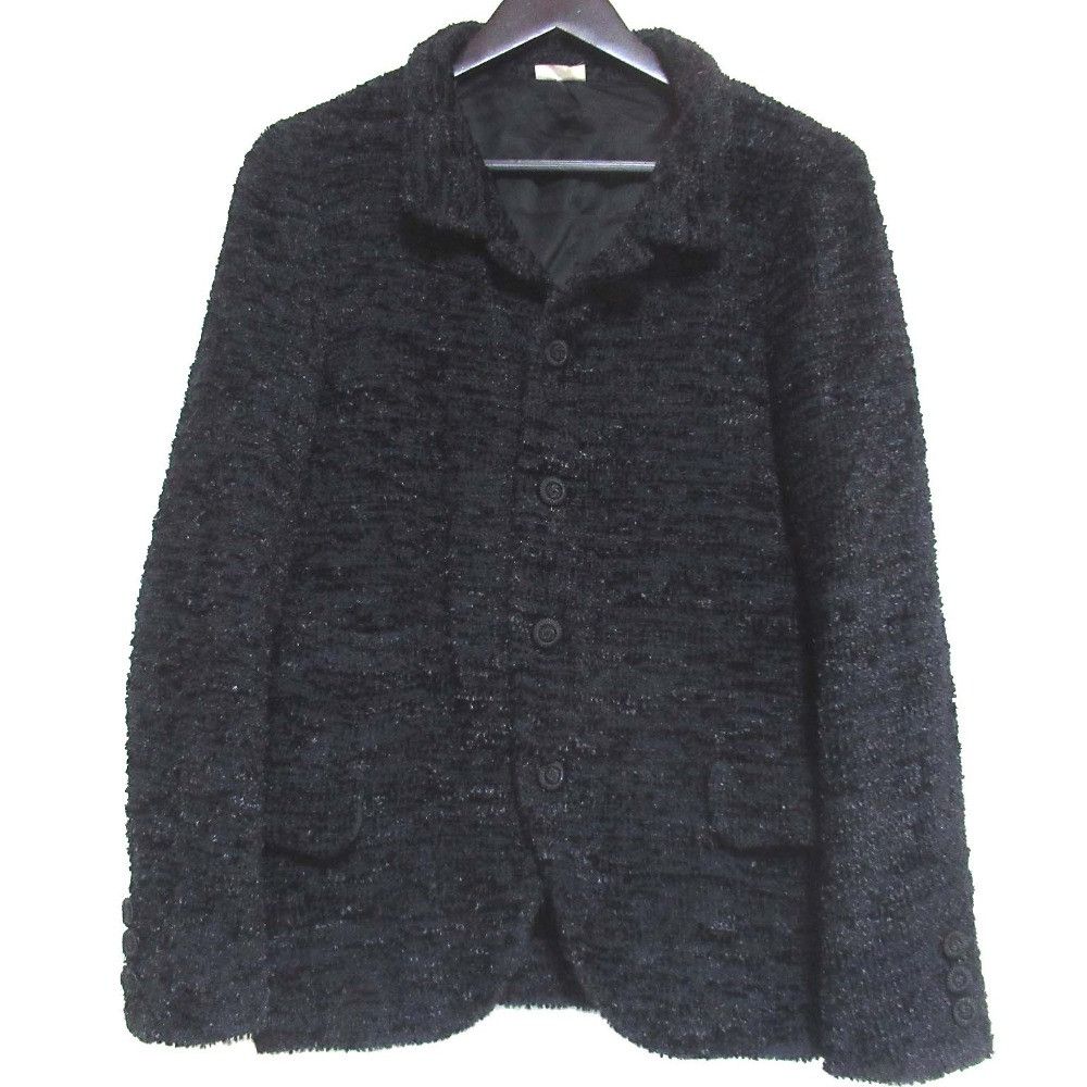 Other Other COMME des GARCONS HOMME PLUS Single Tweed Jacket Textile Outerwear DUTY FREE for USA Size ONE SIZE - 1 Thumbnail