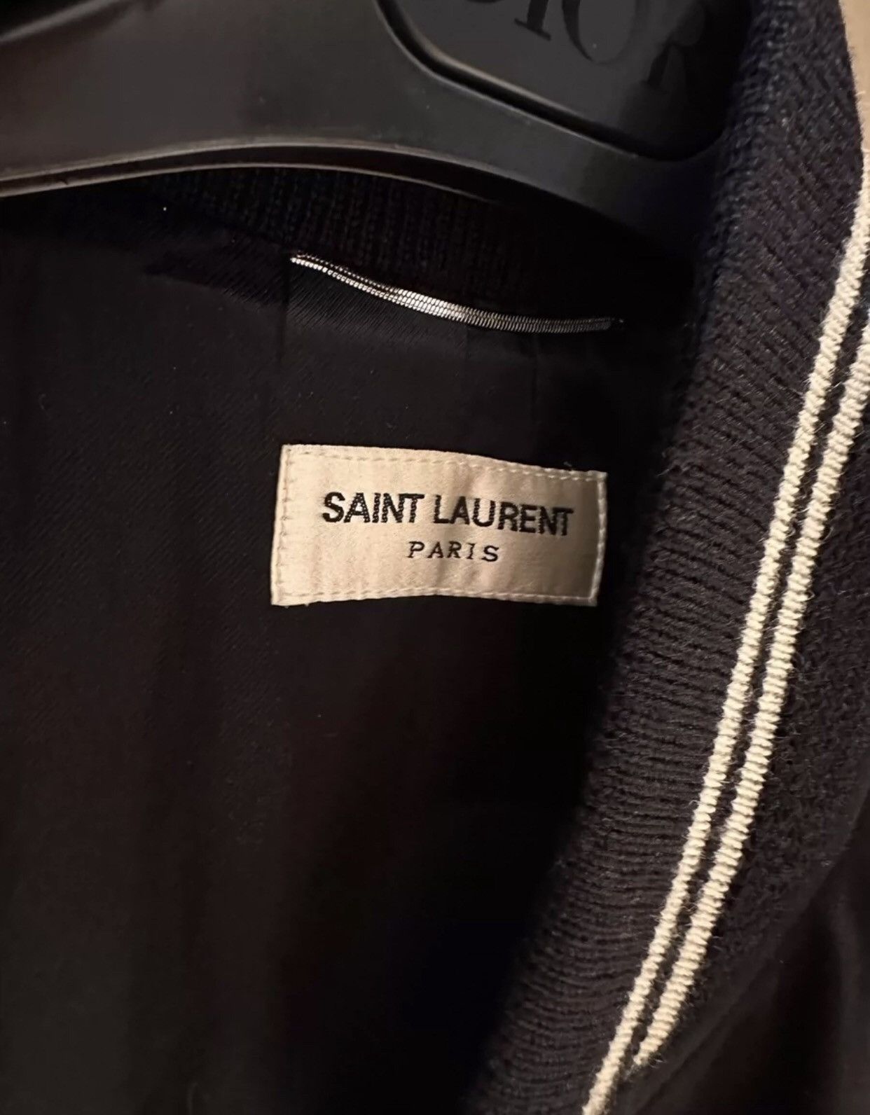 Saint Laurent Paris × Yves Saint Laurent Saint Laurent Teddy baseball jacket2412-Nextarrow Size US S / EU 44-46 / 1 - 7 Thumbnail