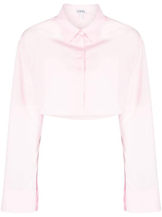 Loewe LOEWE Women Shirts S540Y05X67 6946 Pink Size XS / US 0-2 / IT 36-38 - 1 Thumbnail