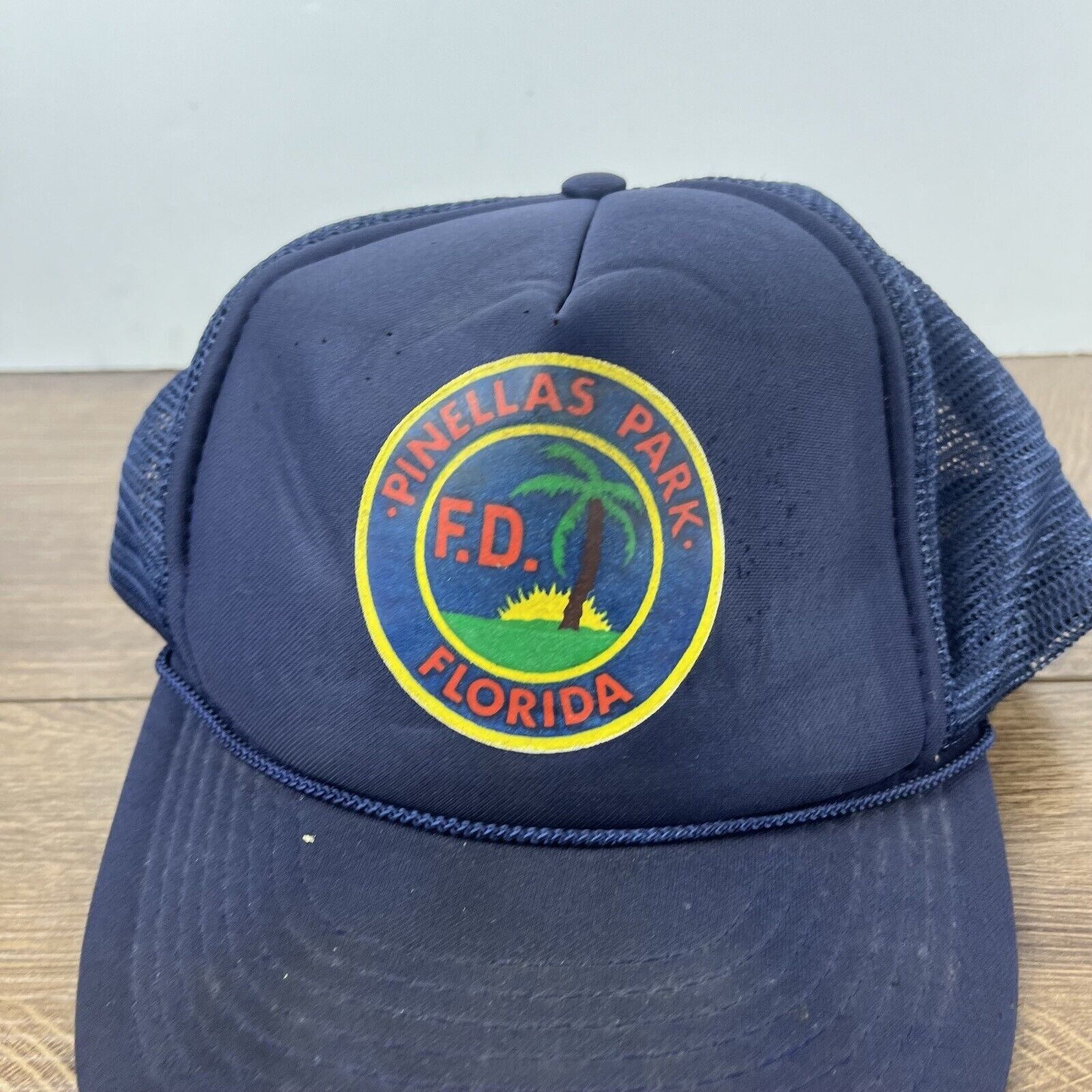 Other Pinellas Park Florida Hat Snapback Hat Blue Adjustable Hat B Size ONE SIZE - 6 Thumbnail