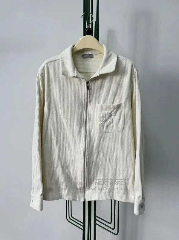 Dior Dior Embroidered White Long Sleeve Jacket . Size US M / EU 48-50 / 2 - 1 Thumbnail