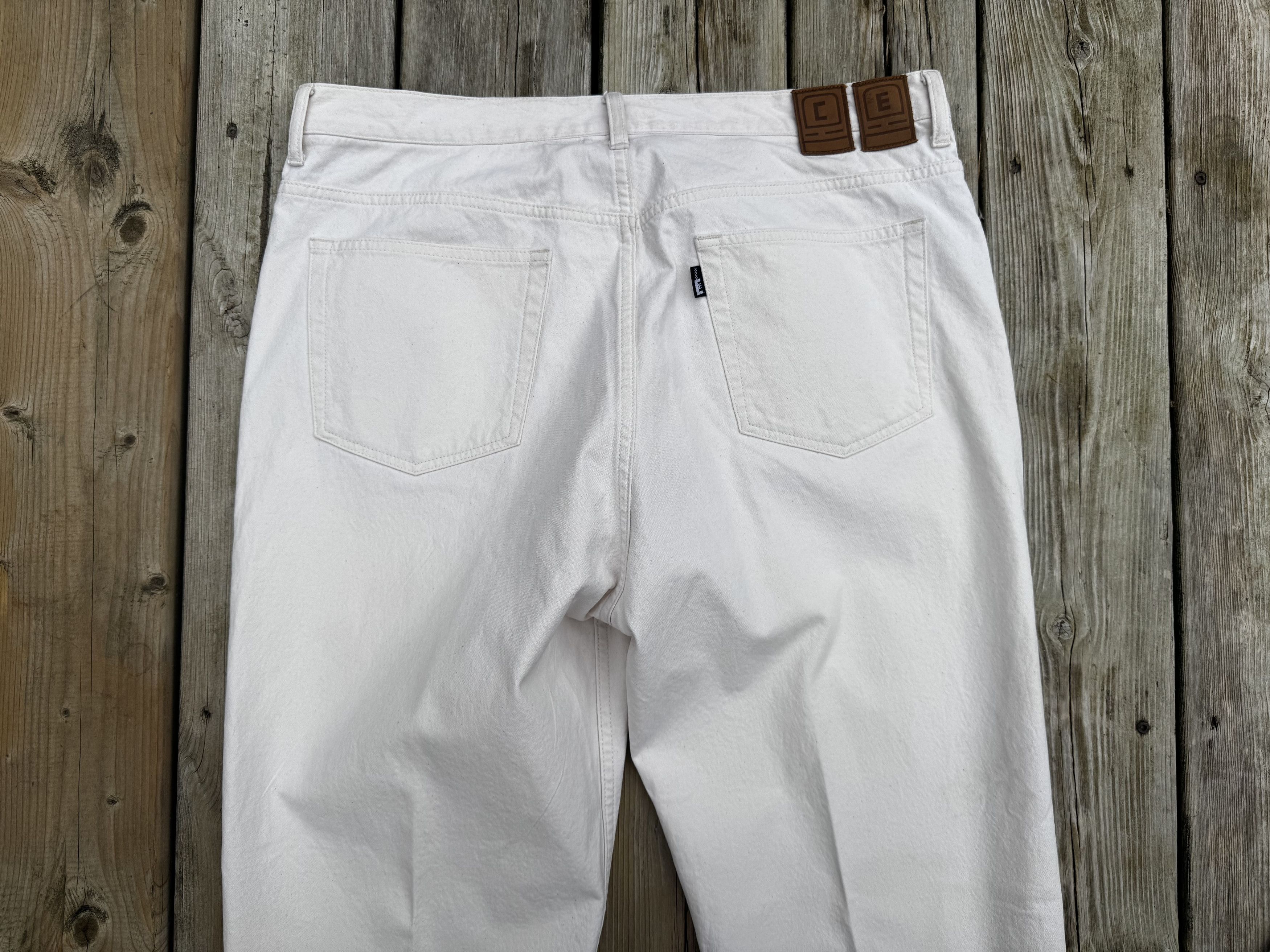 Cav Empt 1994 Cotton Pants (White/Cream) Size US 36 / EU 52 - 13 Thumbnail