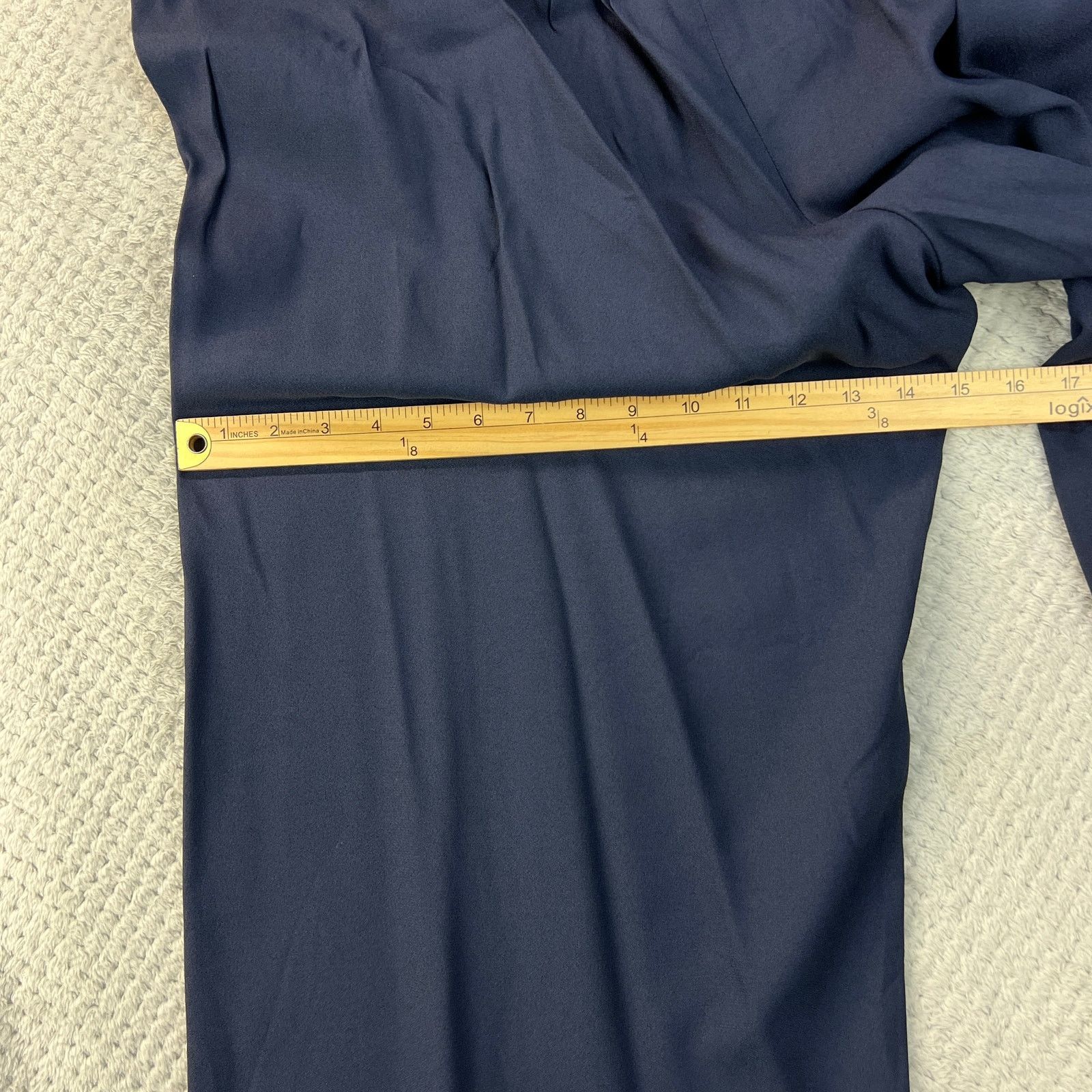 Piazza Sempione Piazza Sempione Womens Anna Pants Wide Leg Quiet Luxury 54 Size 40" / US 18 - 4 Thumbnail