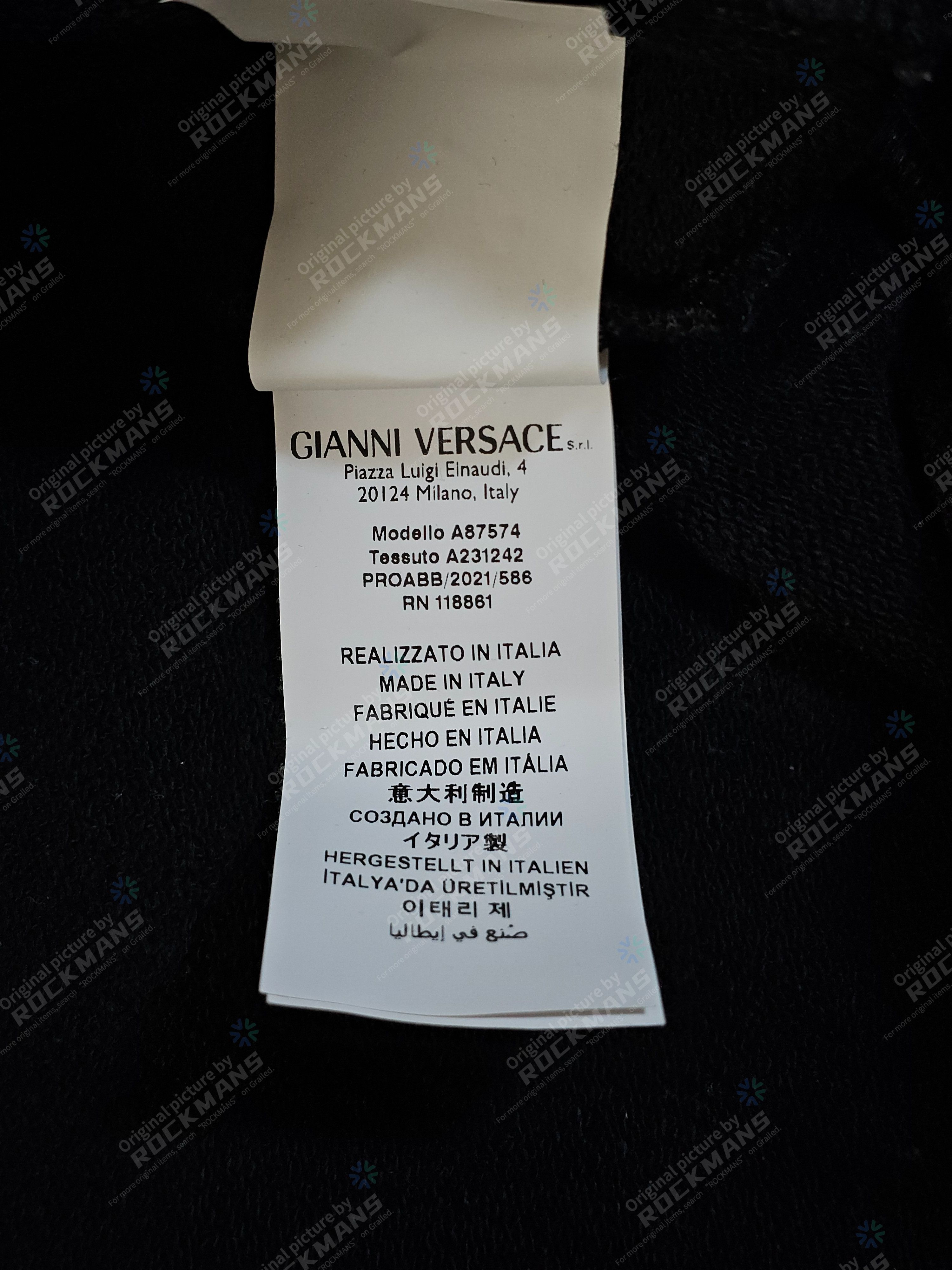 Versace Versace Medusa Logo Crewneck Sweater Size S Size US S / EU 44-46 / 1 - 6 Thumbnail