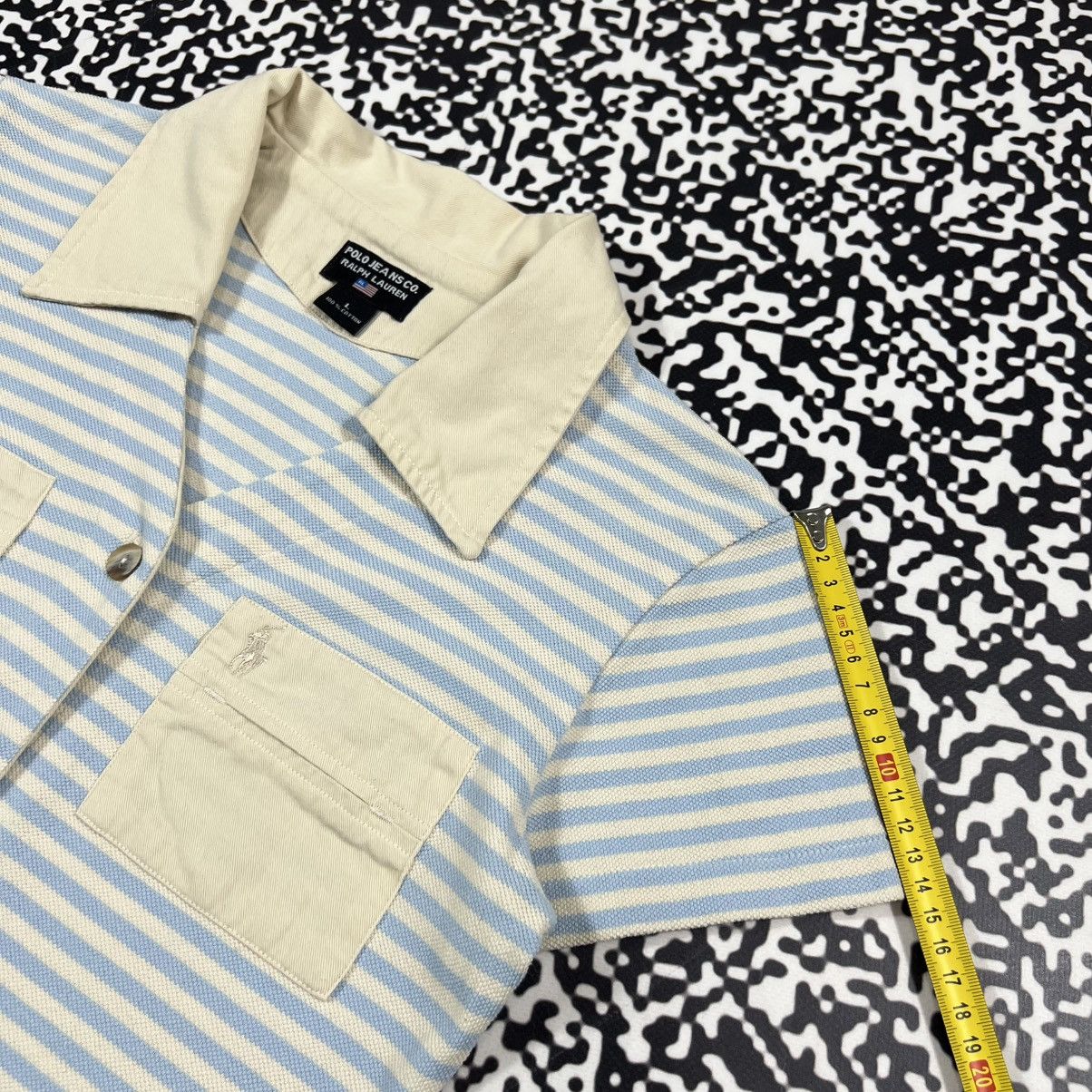 Polo Ralph Lauren Vintage 00s Polo Ralph Lauren Striped Retro Style T-shirt Size L / US 10 / IT 46 - 14 Thumbnail