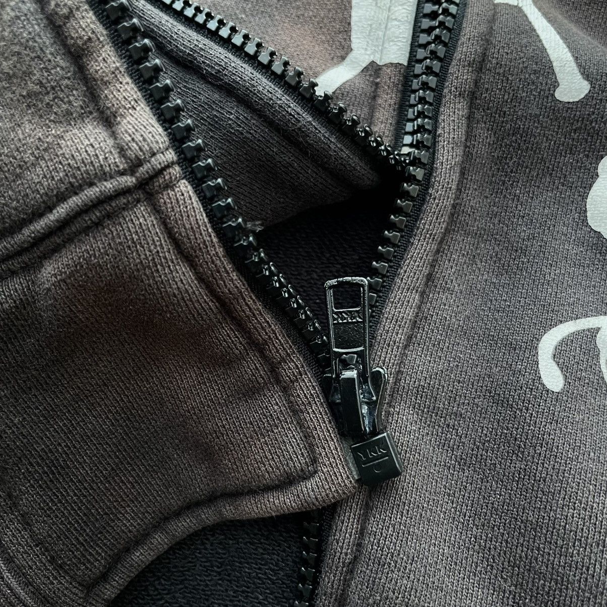 Stussy Vintage Stussy x Futura Skullicon Zip Up Hoodie Size US L / EU 52-54 / 3 - 8 Thumbnail