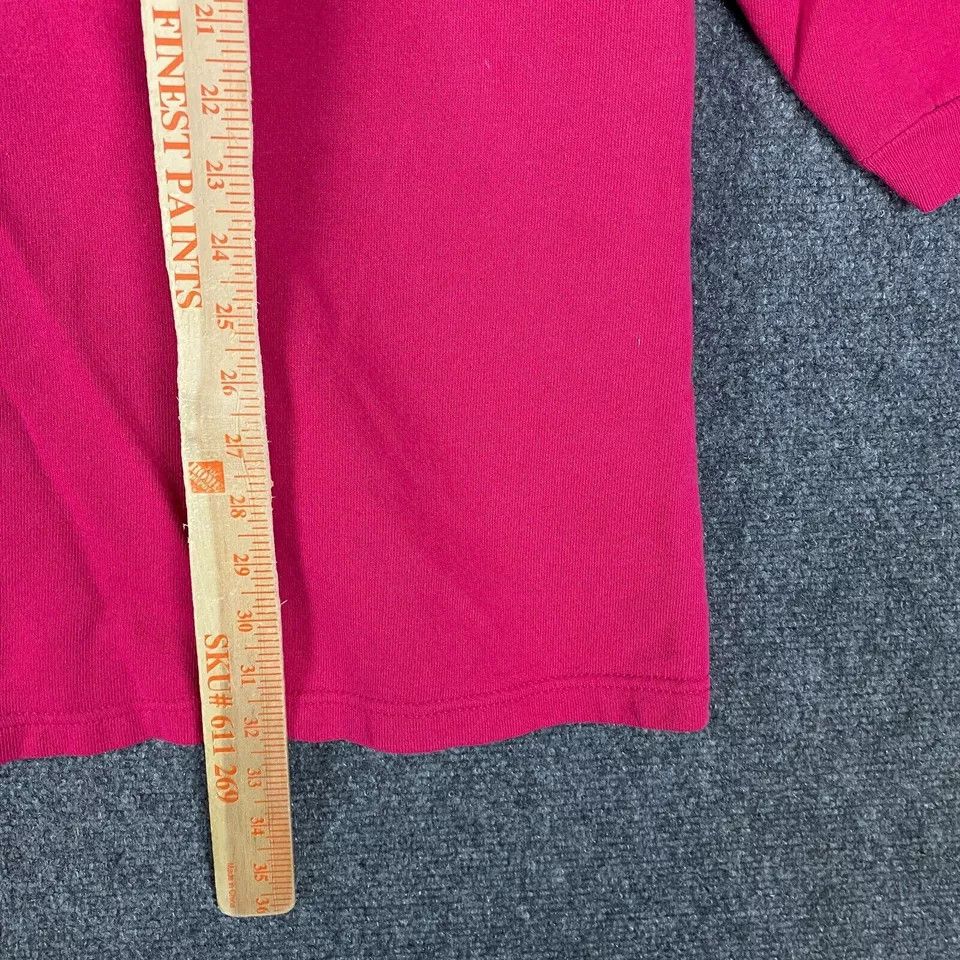 Hanes × Vintage Vintage Hanes Sweatshirt Women's L/XL Pullover Cotton Size L / US 10 / IT 46 - 6 Thumbnail