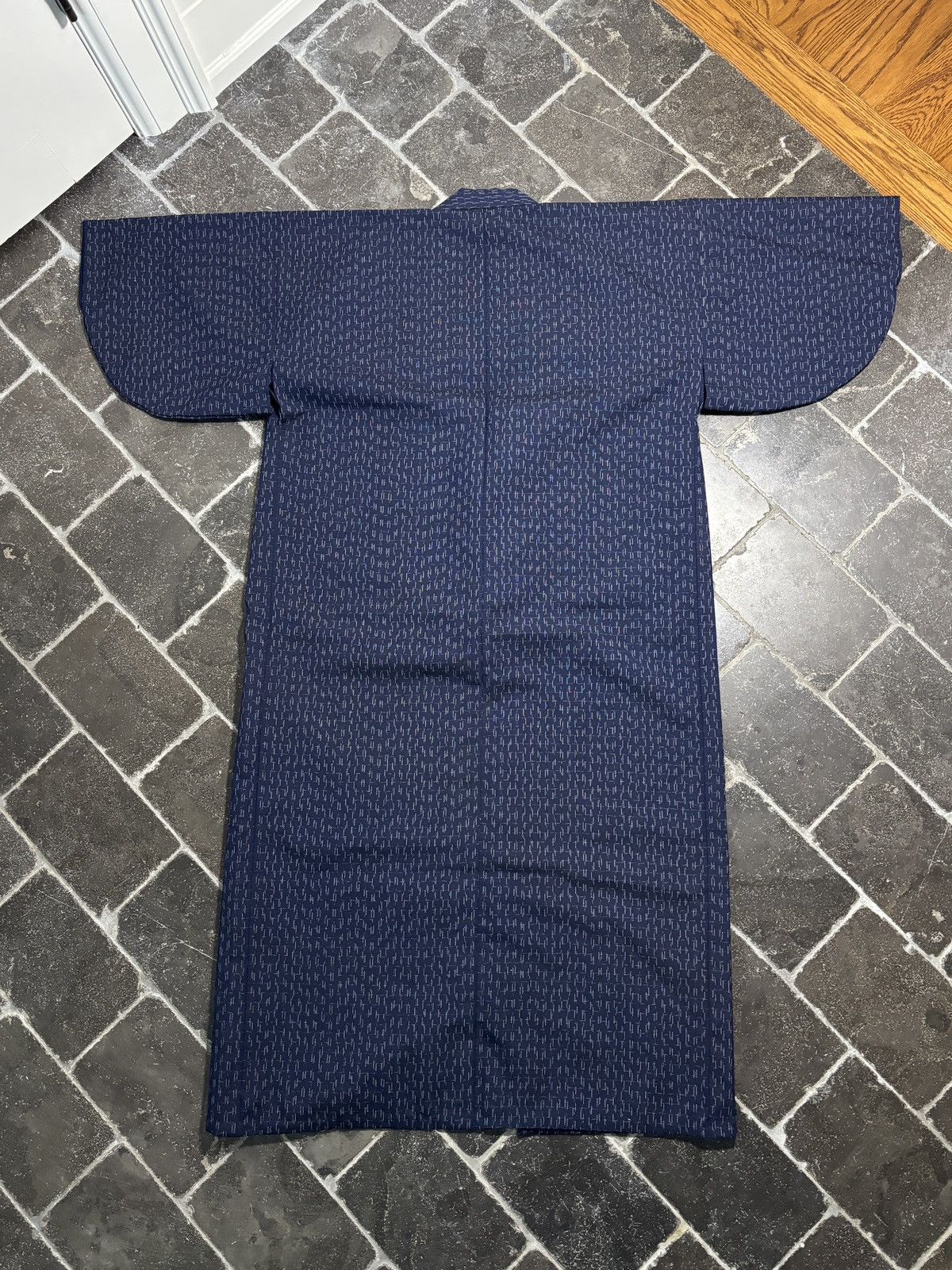 Vintage Japanese True Vintage Kimono Bath Robe Haori Jacket 50s 60s Size US S / EU 44-46 / 1 - 5 Thumbnail