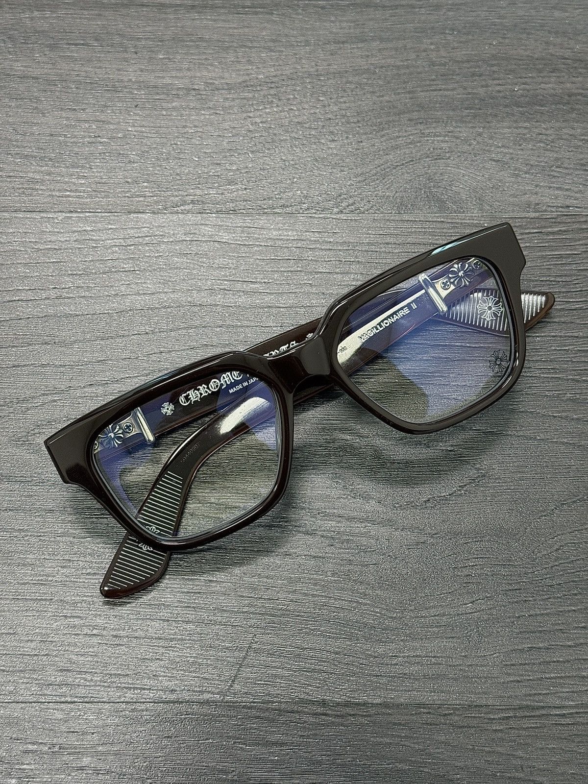 Chrome Hearts Chrome Hearts Vagillionaire II dark brown Size ONE SIZE - 1 Thumbnail