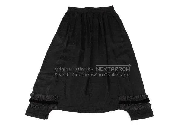 Comme des Garcons Comme des Garcons size M Black Retro Polka Dot Design Hare Size 23" - 3 Thumbnail