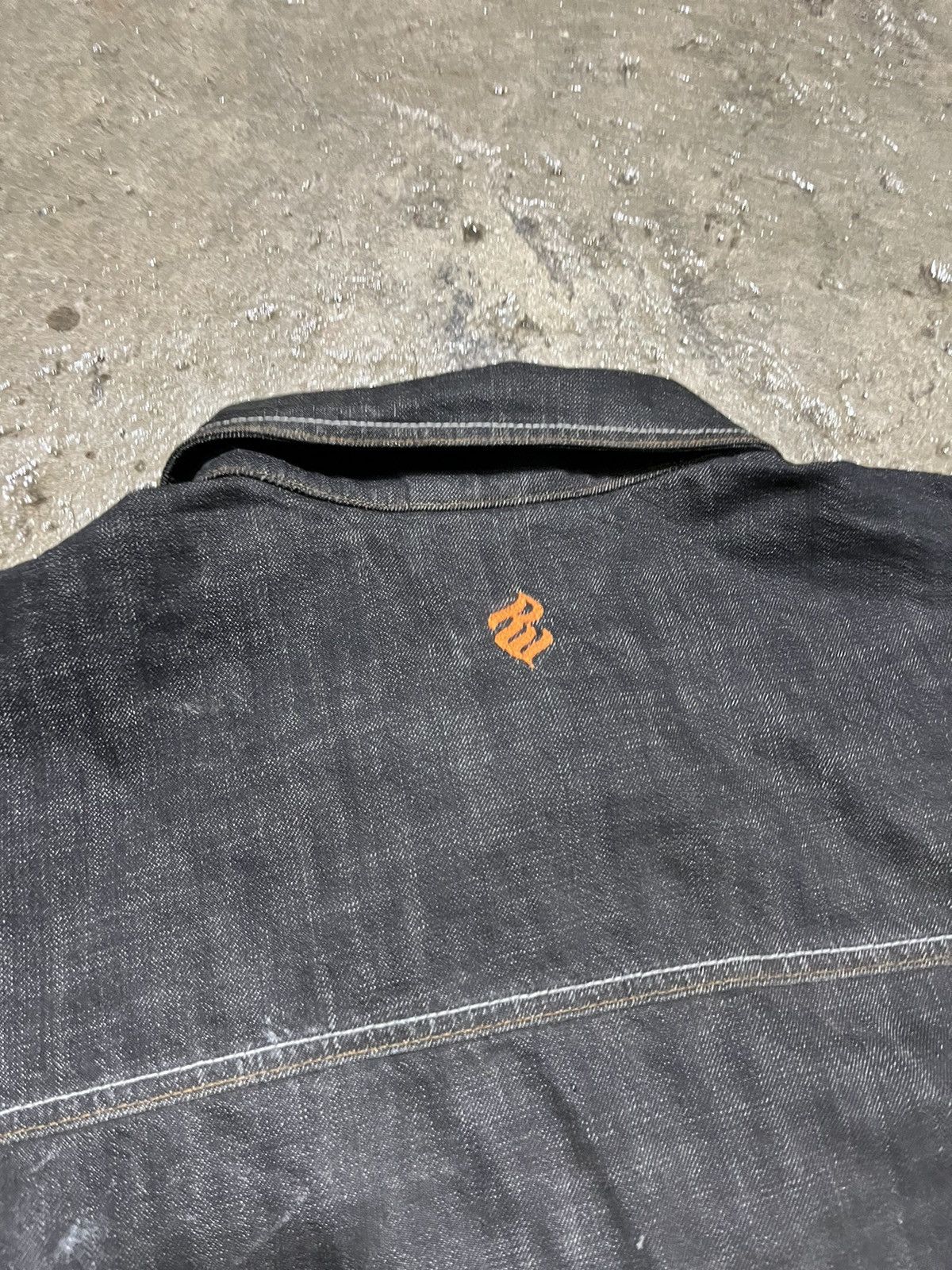 Crazy Vintage Y2K Rocawear Denim Jacket Hip-Hop Skater