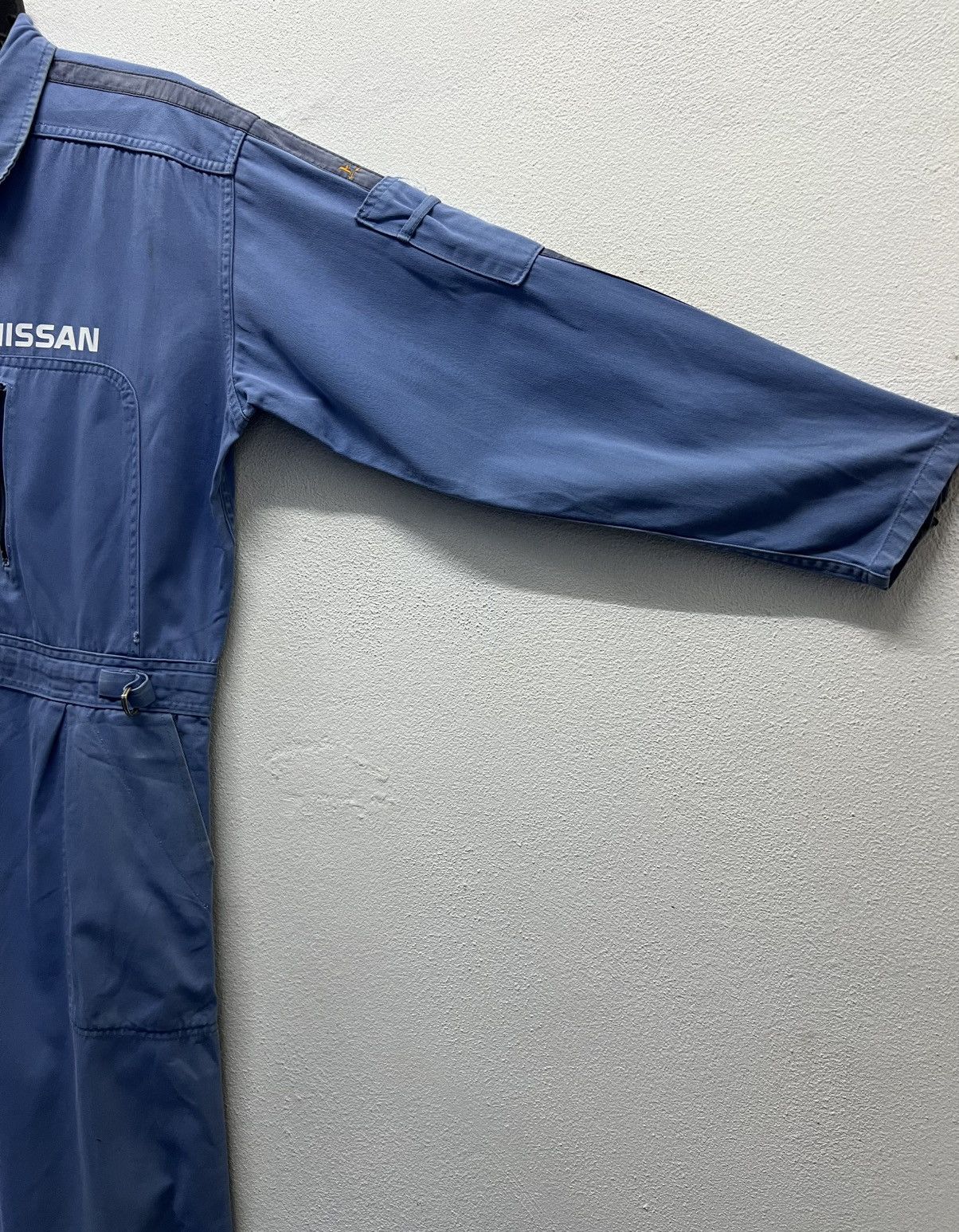 Japanese Brand × Vintage VINTAGE ONE UP LINE NISSAN OVERALL Size US 38 / EU 54 - 5 Thumbnail