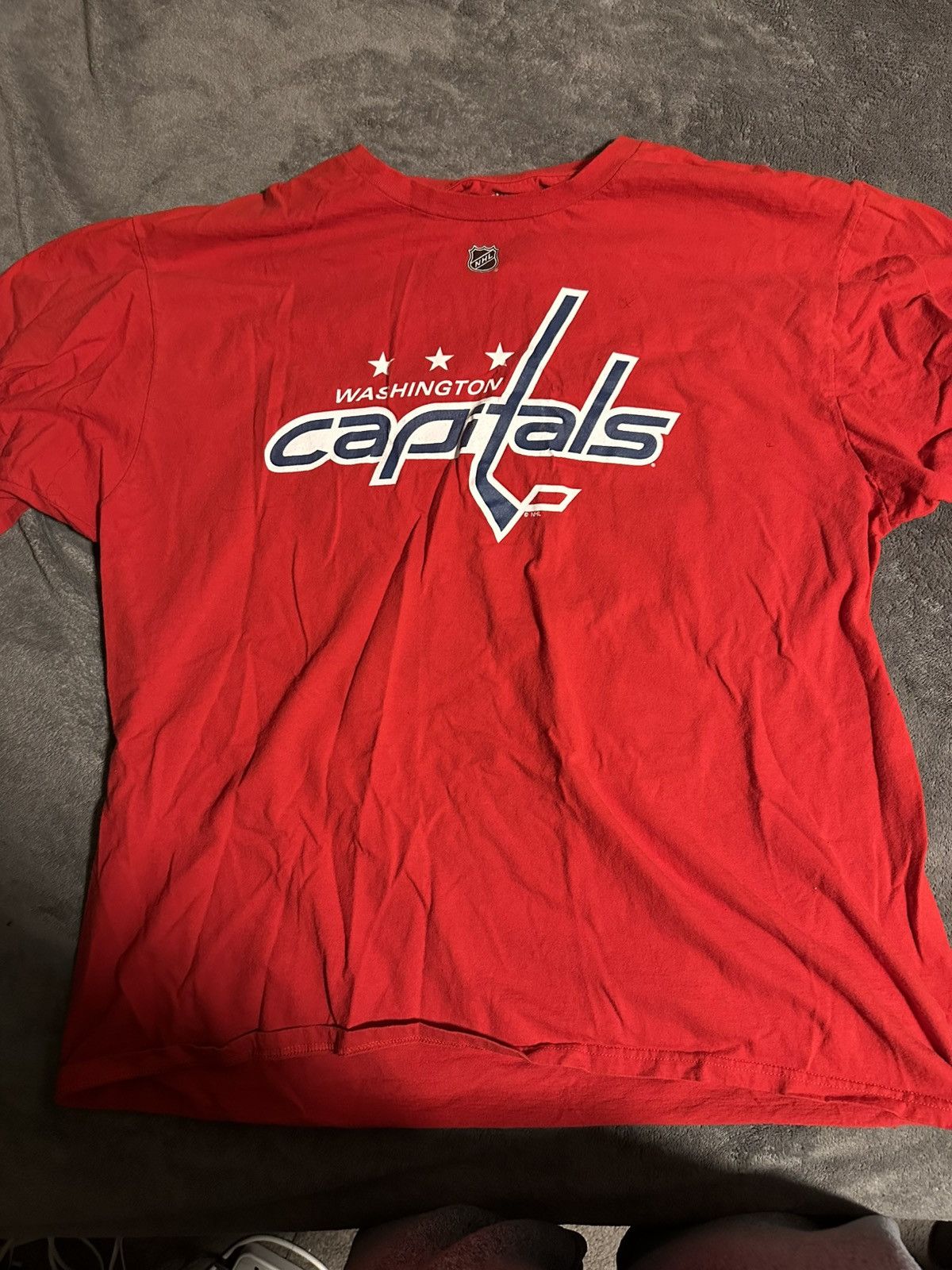 Vintage Washington Capitals Tshirt Size US XL / EU 56 / 4 - 2 Thumbnail