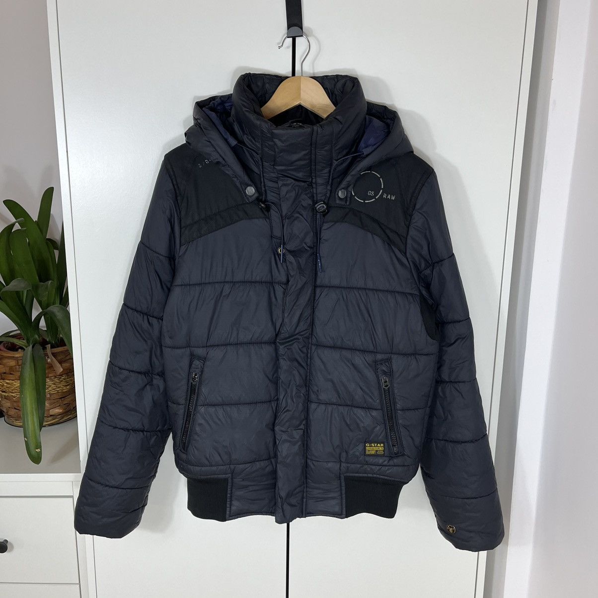 G-Star Vintage G-Star Blue Puffer Whistler Jacket Avant-Garde Y2K Size US S / EU 44-46 / 1 - 1 Thumbnail