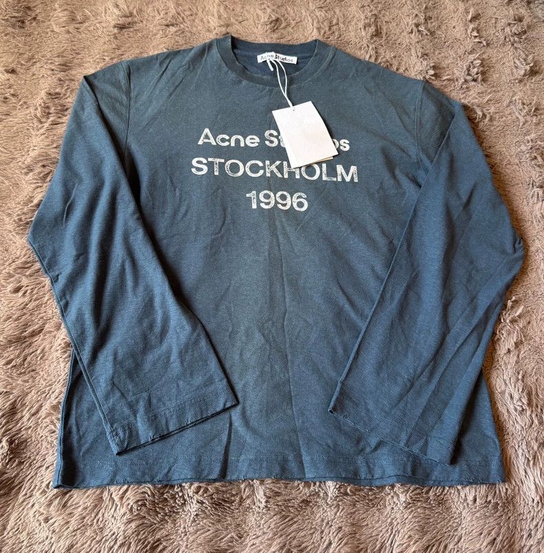 Acne Studios acne studios Dark blue long sleeves Size US XS / EU 42 / 0 - 1 Thumbnail