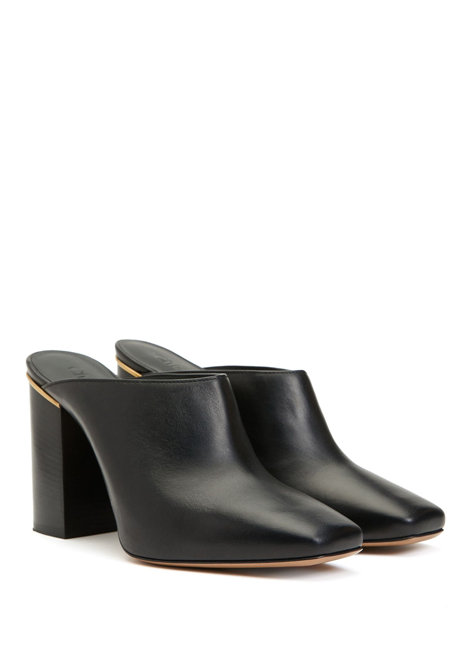Chloe oc11z0625 Ambre Mules in Black Size US 8 / IT 38 - 2 Thumbnail