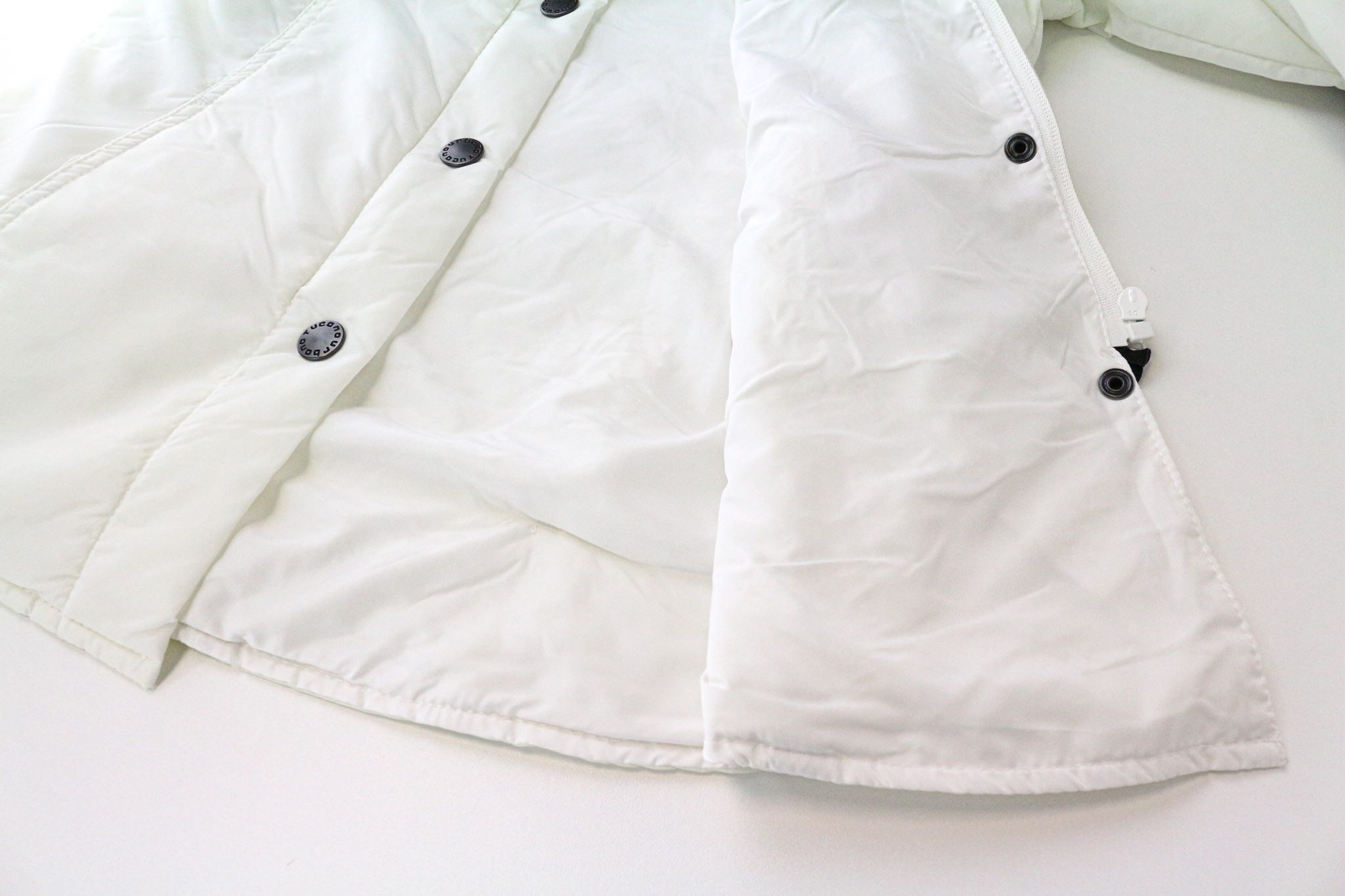 Other LORI 2XS Off-White Windproof Padded Moto Jacket 74440 Size XXS / US 00 / IT 34 - 9 Thumbnail