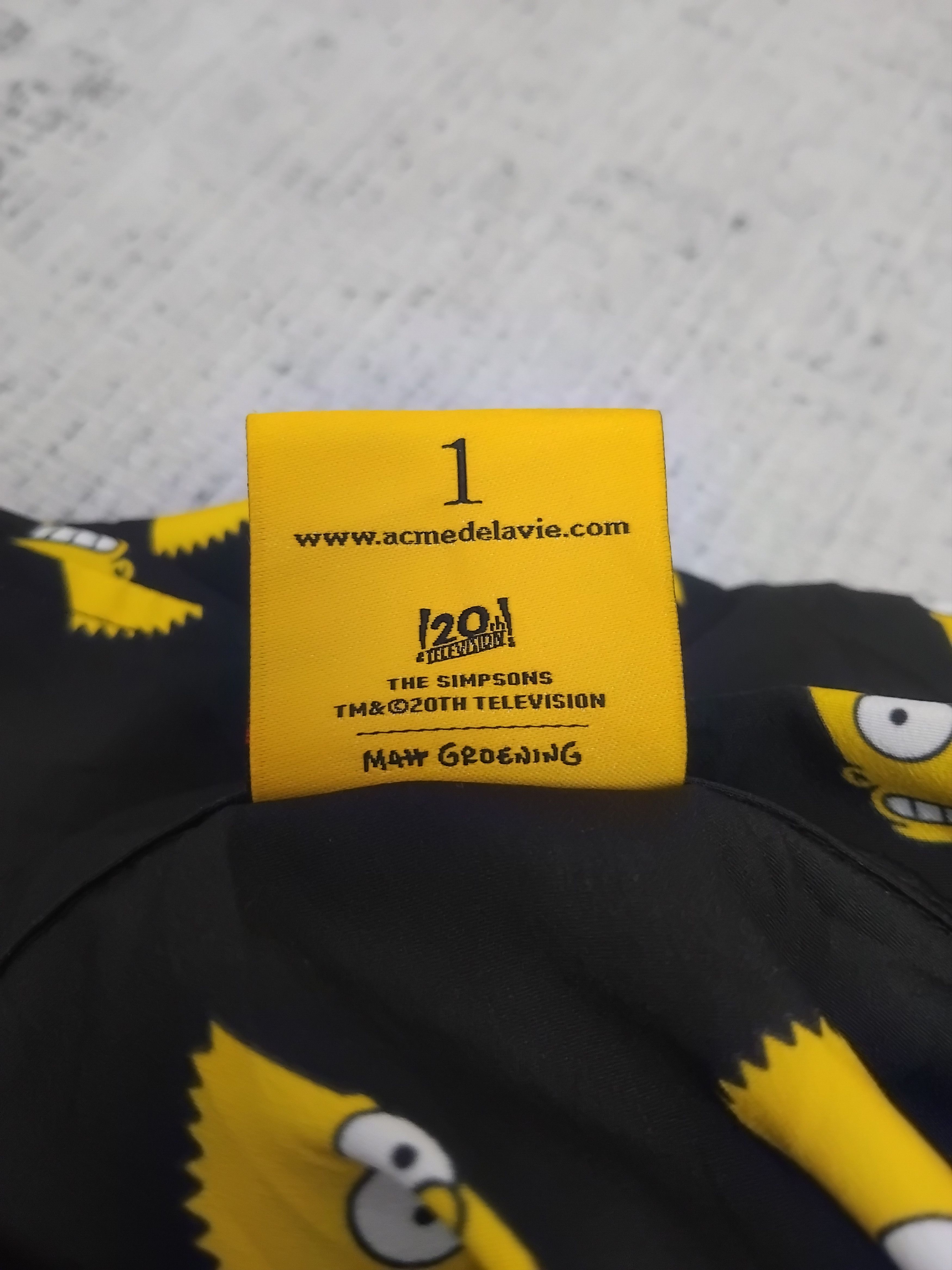 Acme Clothing × The Simpsons Acme de la vie ADLV x the Simpsons button up shirt Size US M / EU 48-50 / 2 - 3 Thumbnail