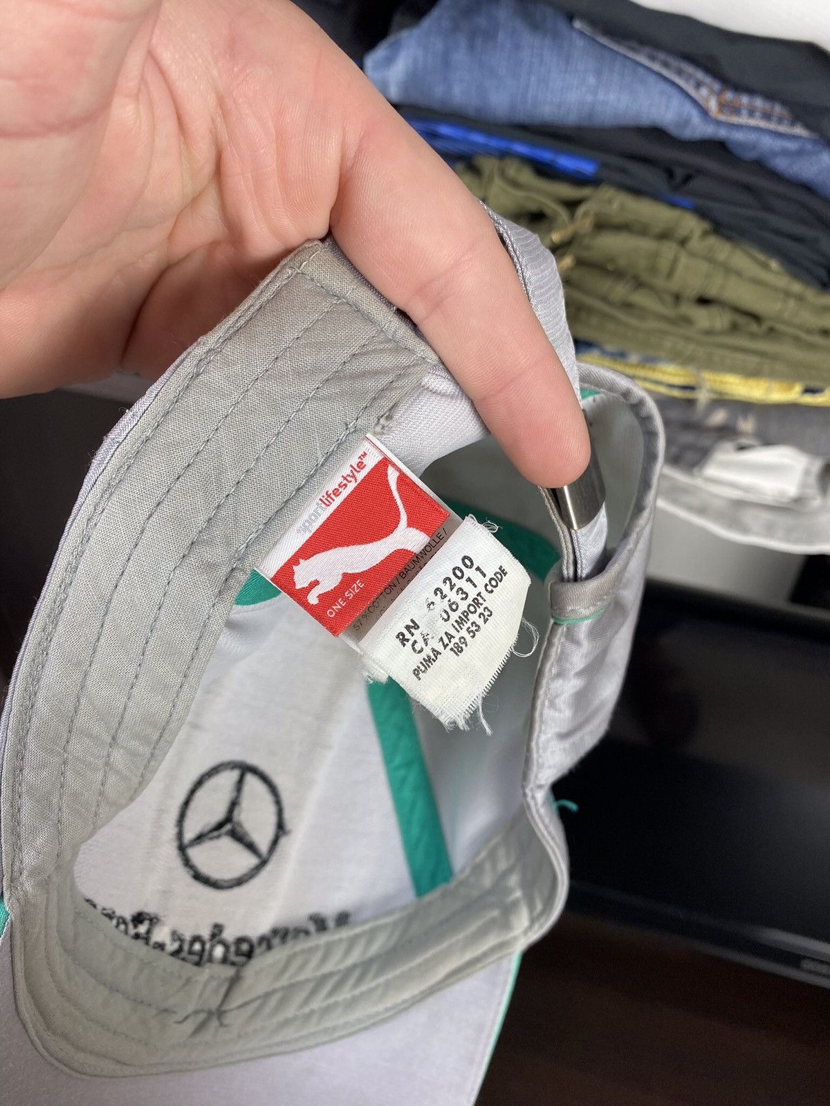 Formula 1 × Mercedes-Benz × Puma Mercedes AMG Petronas Formula 1 Team x Puma Cap Size ONE SIZE - 5 Thumbnail