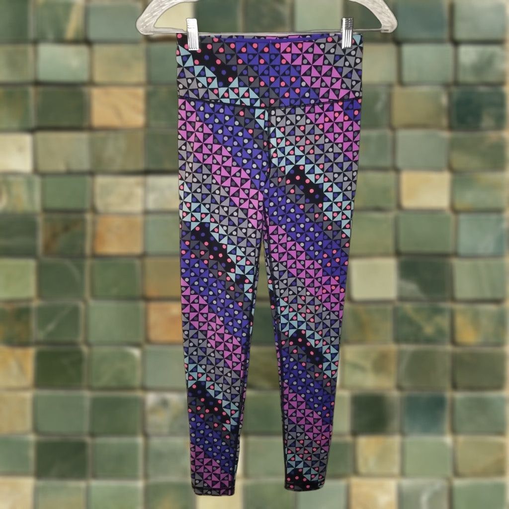 Victoria's Secret Victoria's Secret VSX Leggings Women XS Multicolor Activewear Full Length Compression Womens Size 26" / US 2 / IT 38 - 1 Thumbnail