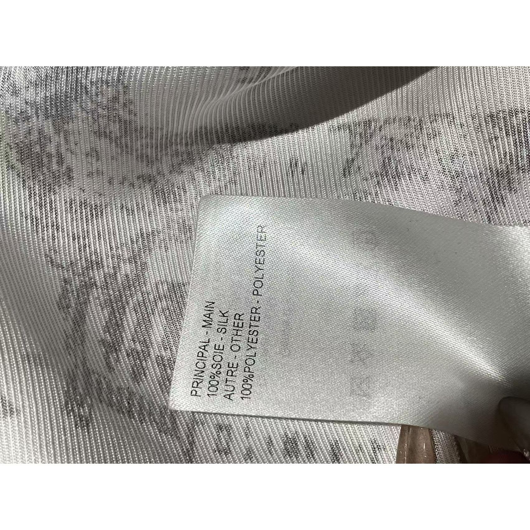 Louis Vuitton Louis Vuitton 25new Mens White & Black Printed Button-Up Shi Size US XL / EU 56 / 4 - 7 Thumbnail