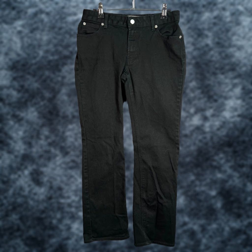 Gap Gap Jeans Women's 4R Boot Cut Stretch Black Denim Cotton Blend 5-Pocket Size 4 Regular Inseam 30 Adult Womens Womens Black Gap Size 28" / US 6 / IT 42 - 1 Thumbnail
