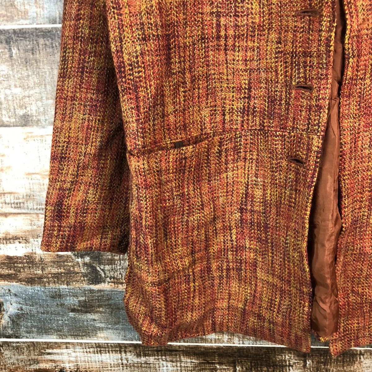 Homespun Knitwear × Japanese Brand × Vintage Sun Reve made in japan vintage Cardigan Knitwear #A2354 Size US L / EU 52-54 / 3 - 10 Thumbnail