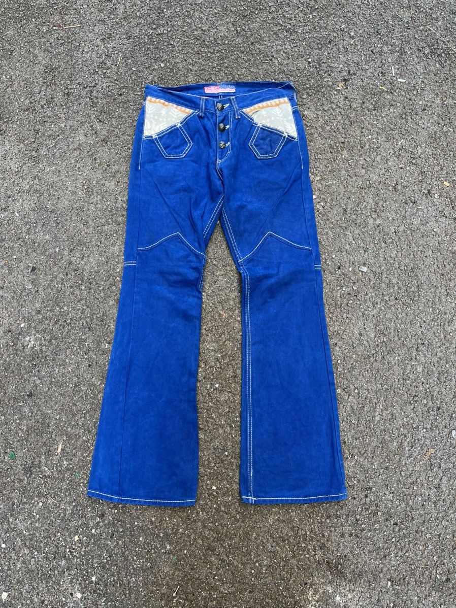 Japanese Brand Flared Blutenblatt Bootcut Pants Size US 29 - 1 Thumbnail