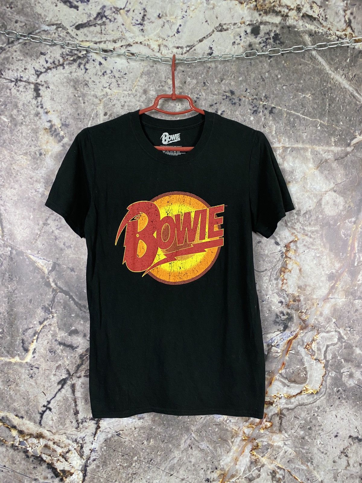 Band Tees × Vintage Men’s David Bowie T-Shirt Rock Band Size S Small Size US S / EU 44-46 / 1 - 1 Thumbnail