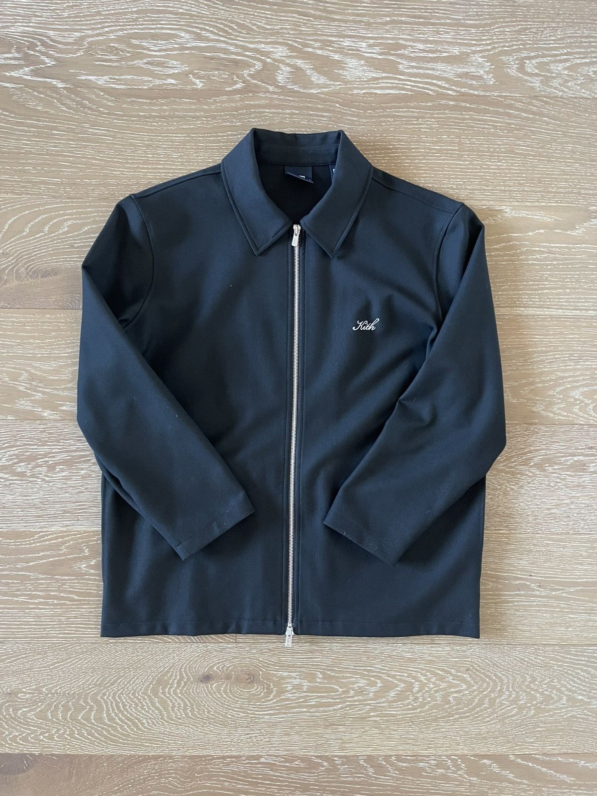 Kith Kith Double Knit Coaches Jacket Black - M | Grailed