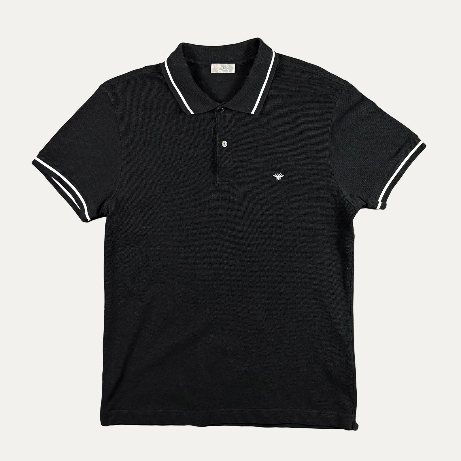 Dior Dior Bee Embroidered Polo Shirt Size US XL / EU 56 / 4 - 1 Thumbnail