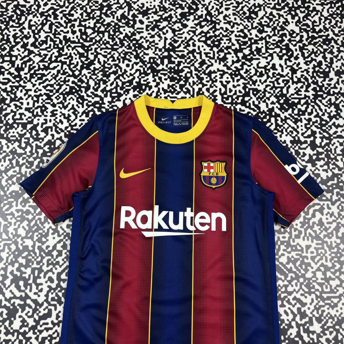 Nike Vintage Y2K Nike Barcelona Soccer Football Jersey Blokecore Size S / US 4 / IT 40 - 10 Thumbnail