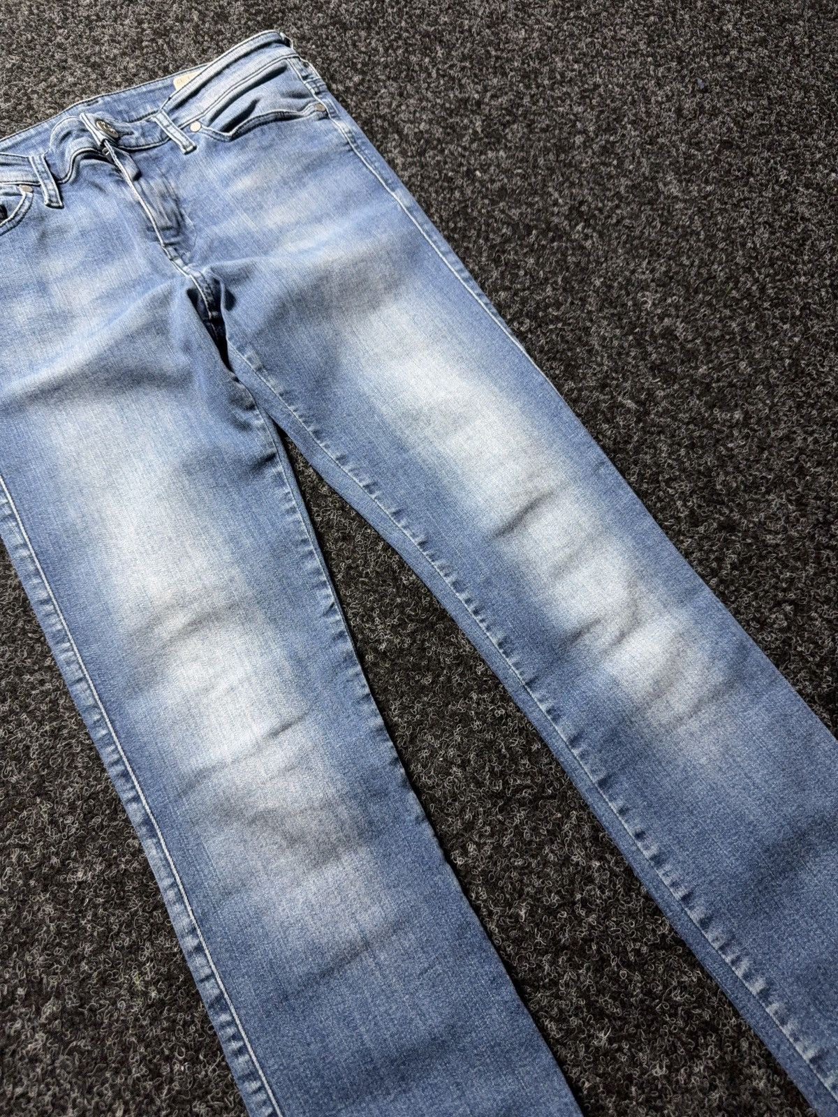 Diesel 00s Luxury Diesel Skinzee Super Skinny Jeans Y2K Low Rise Size 28" / US 6 / IT 42 - 5 Thumbnail