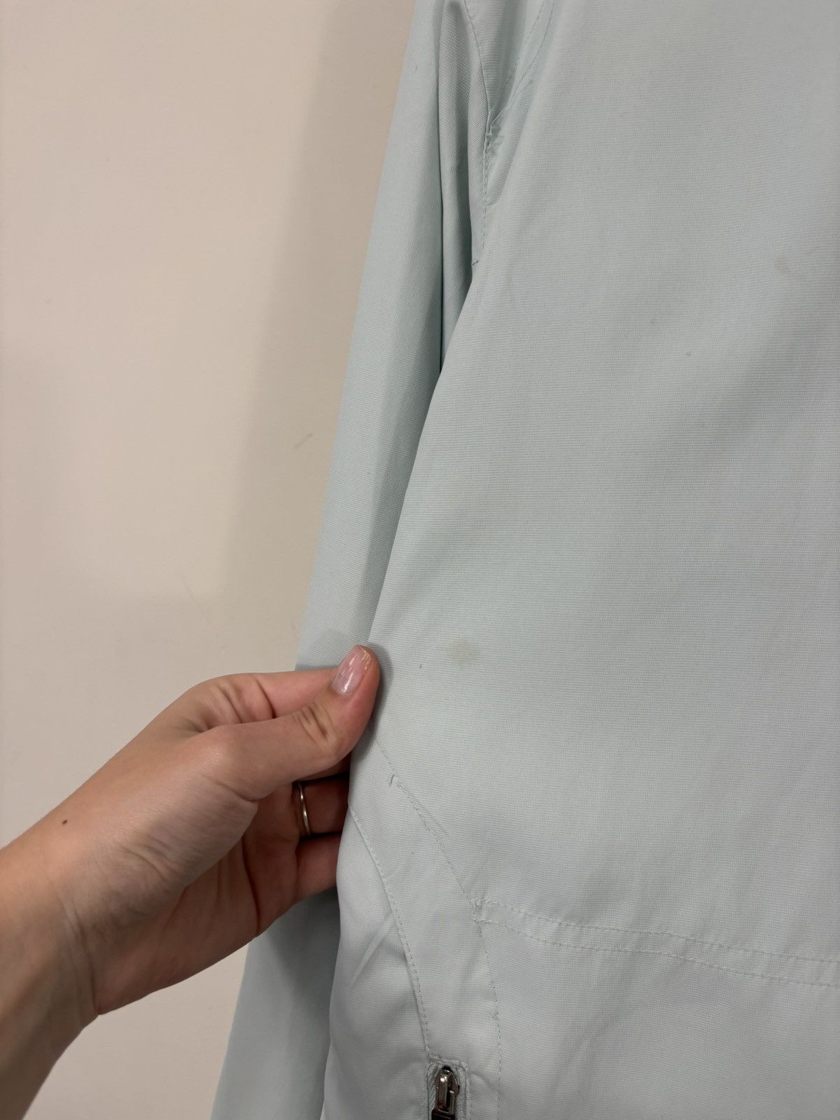 Nike Vintage Nike Y2K Turquoise Retro Hype Nylon Track Jacket Size US XL / EU 56 / 4 - 5 Thumbnail