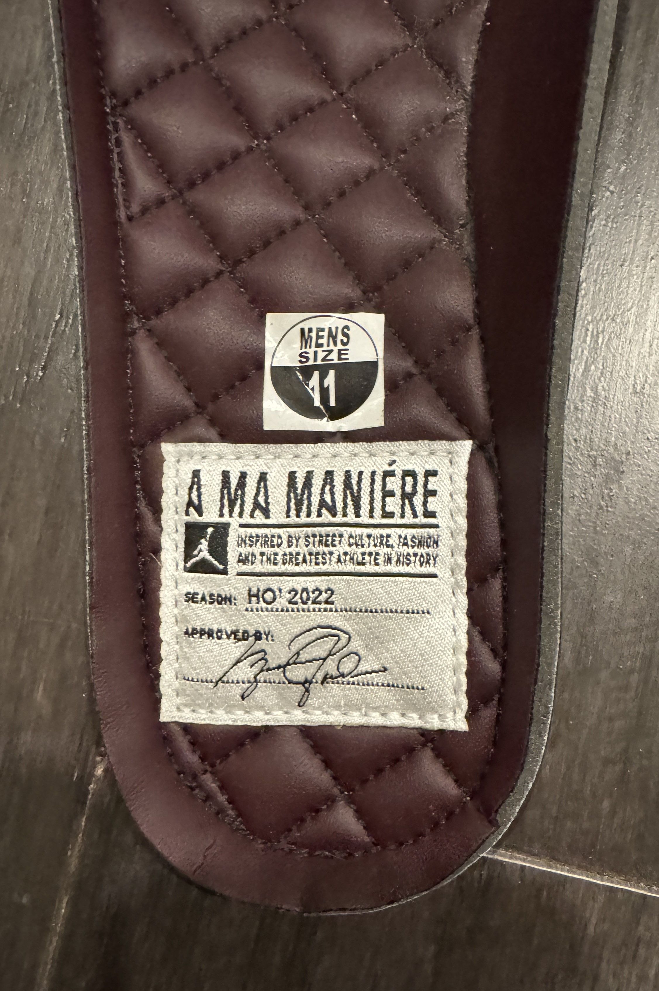 A Ma Maniere × Jordan Brand JORDAN X A MA MANIERE JORDAN 4 VIOLET ORE SIZE 11 Size US 11 / EU 44 - 15 Thumbnail