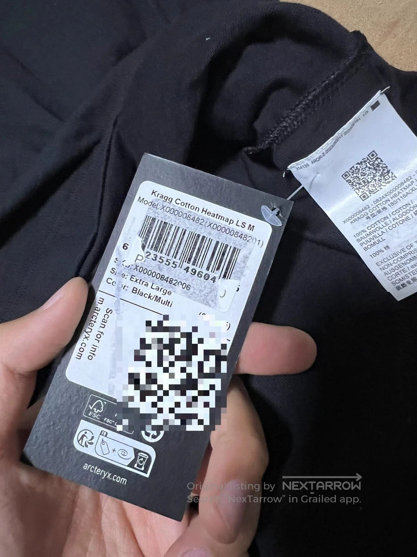 Arc'teryx ARC'TERYX Kragg Cotton Heatmap LS T. Size US XL / EU 56 / 4 - 5 Thumbnail