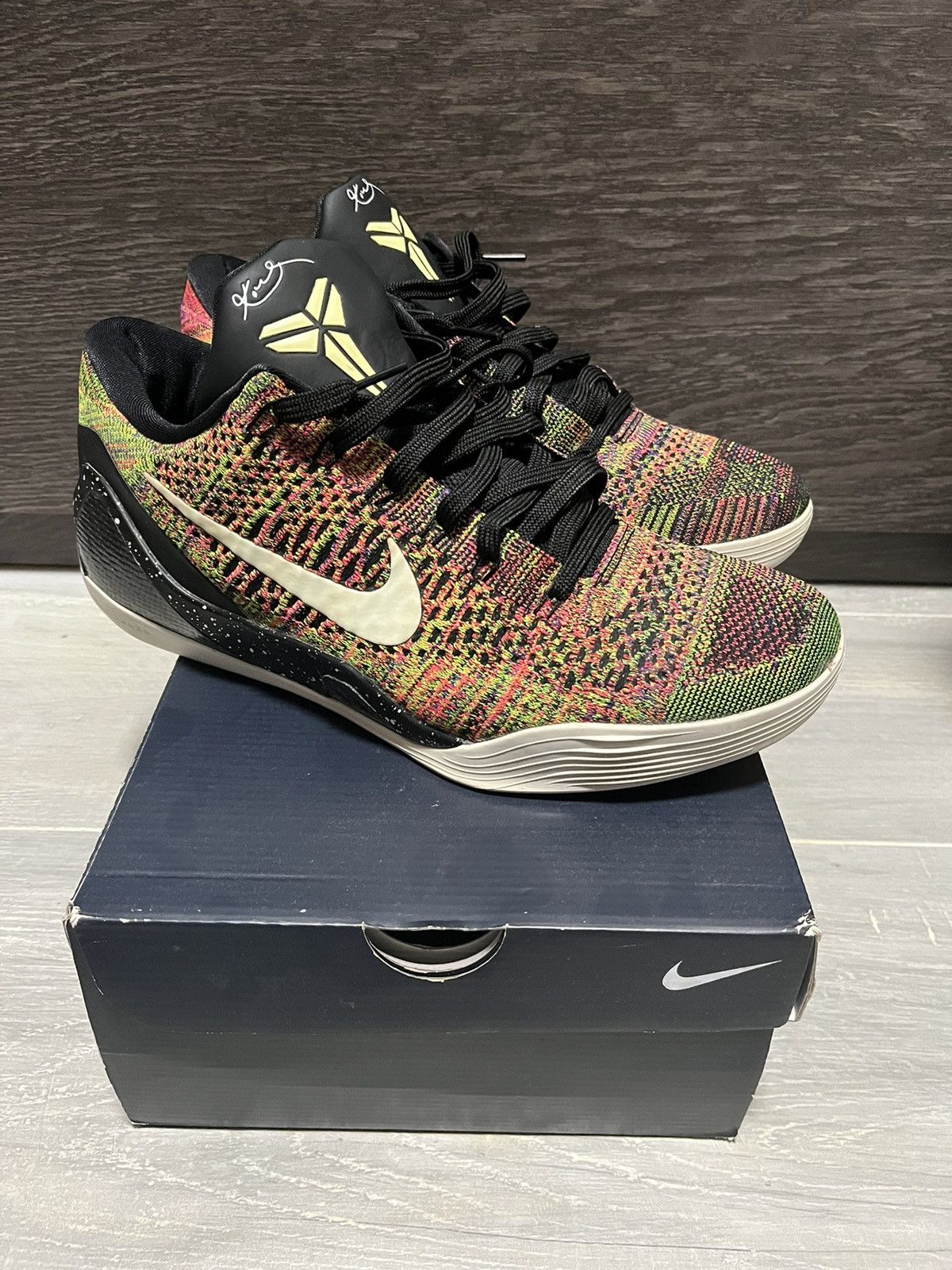 Nike Kobe Elite Low Multicolor iD mamba supreme stussy