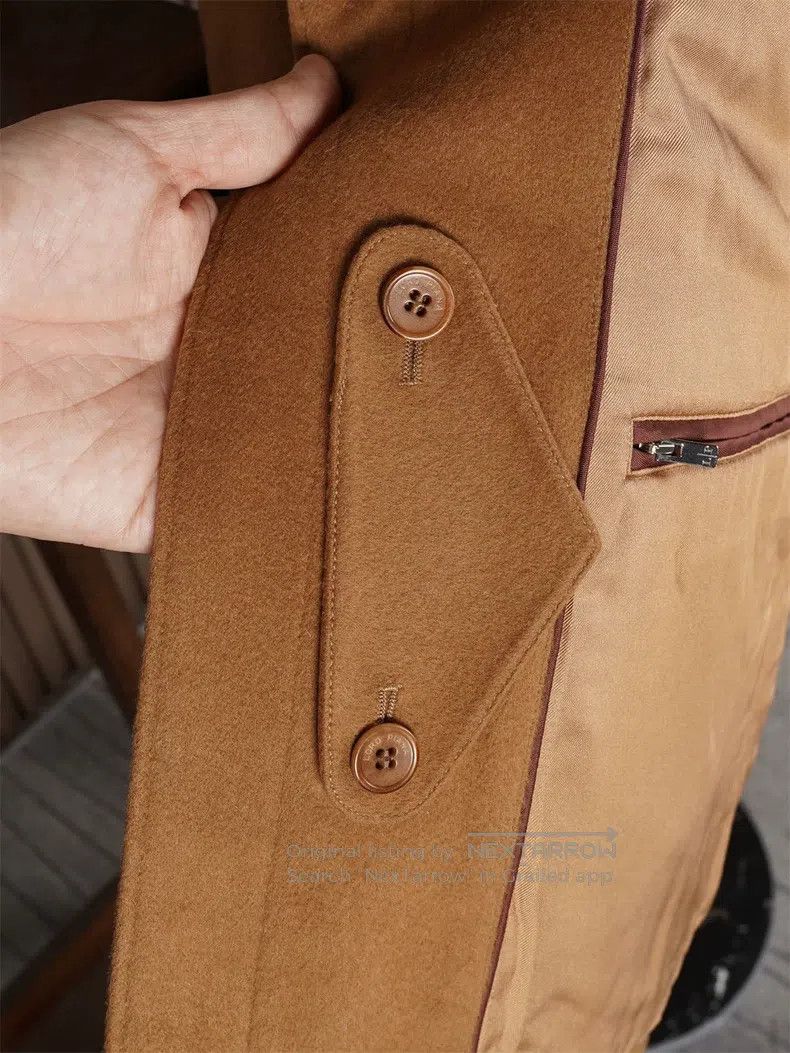 Loro Piana Loro Piana Vicuña Wool Coat Size US XL / EU 56 / 4 - 6 Thumbnail
