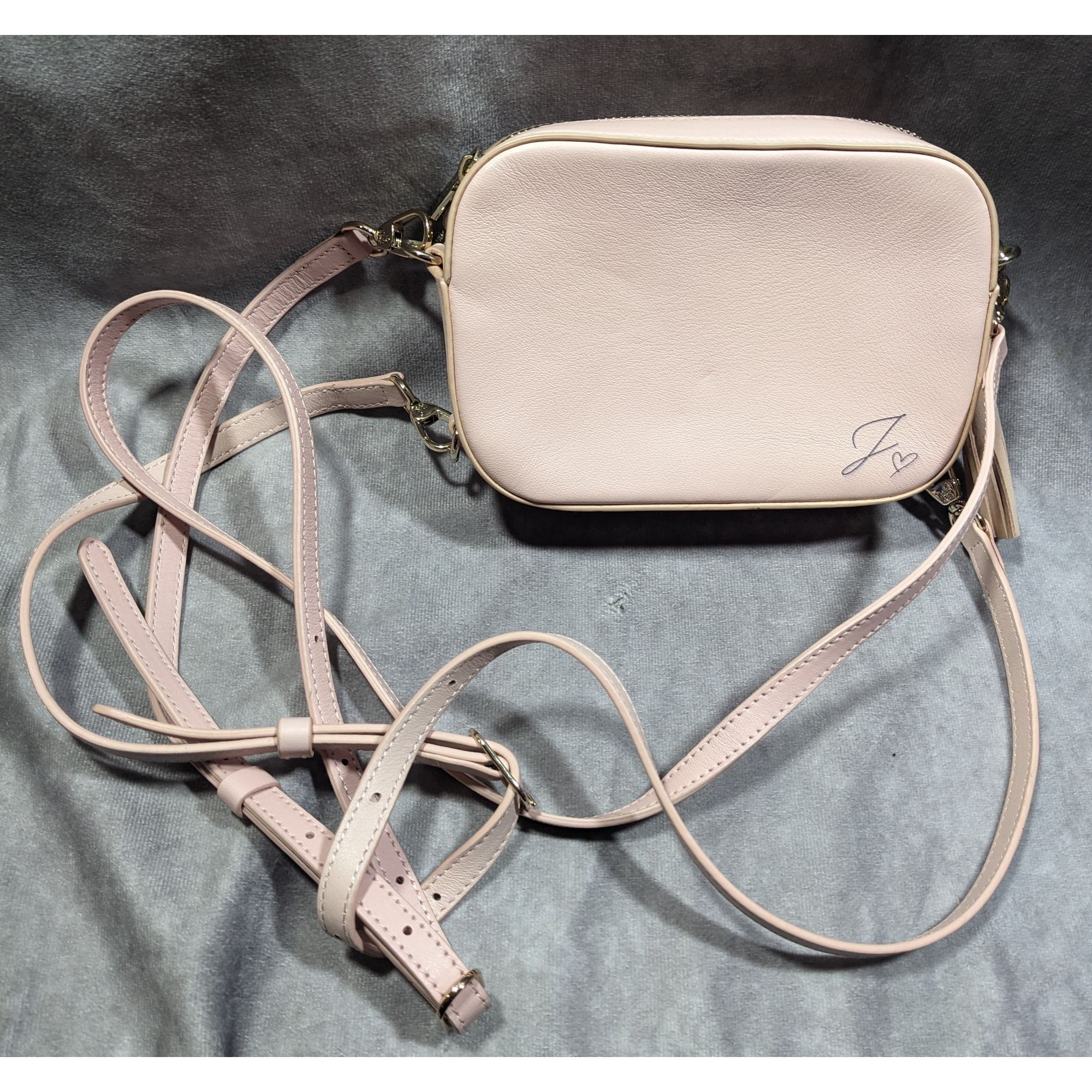 Other Pop & Suki J Monogram Light Pink Crossbody Bag Size ONE SIZE - 5 Thumbnail