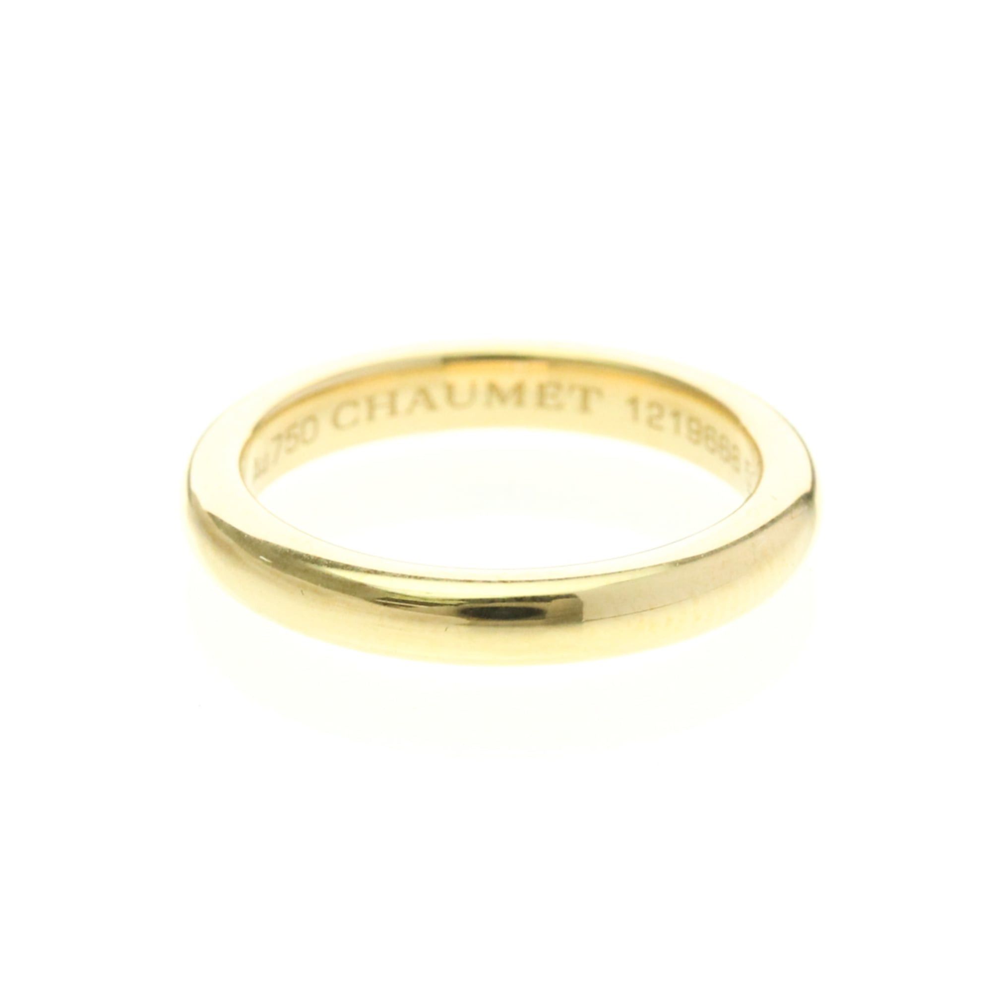 Other Chaumet Diamond Wedding Ring Yellow Gold (18K) Fashion Diamond Wedding Ring Gold Size ONE SIZE - 1 Thumbnail