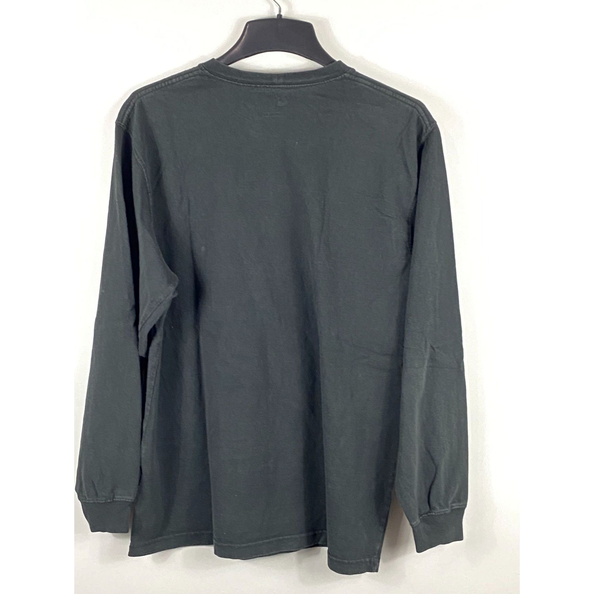 Carhartt Carhartt Spell Out Logo Long Sleeve Tee Shirt Black Medium F Size US M / EU 48-50 / 2 - 2 Thumbnail