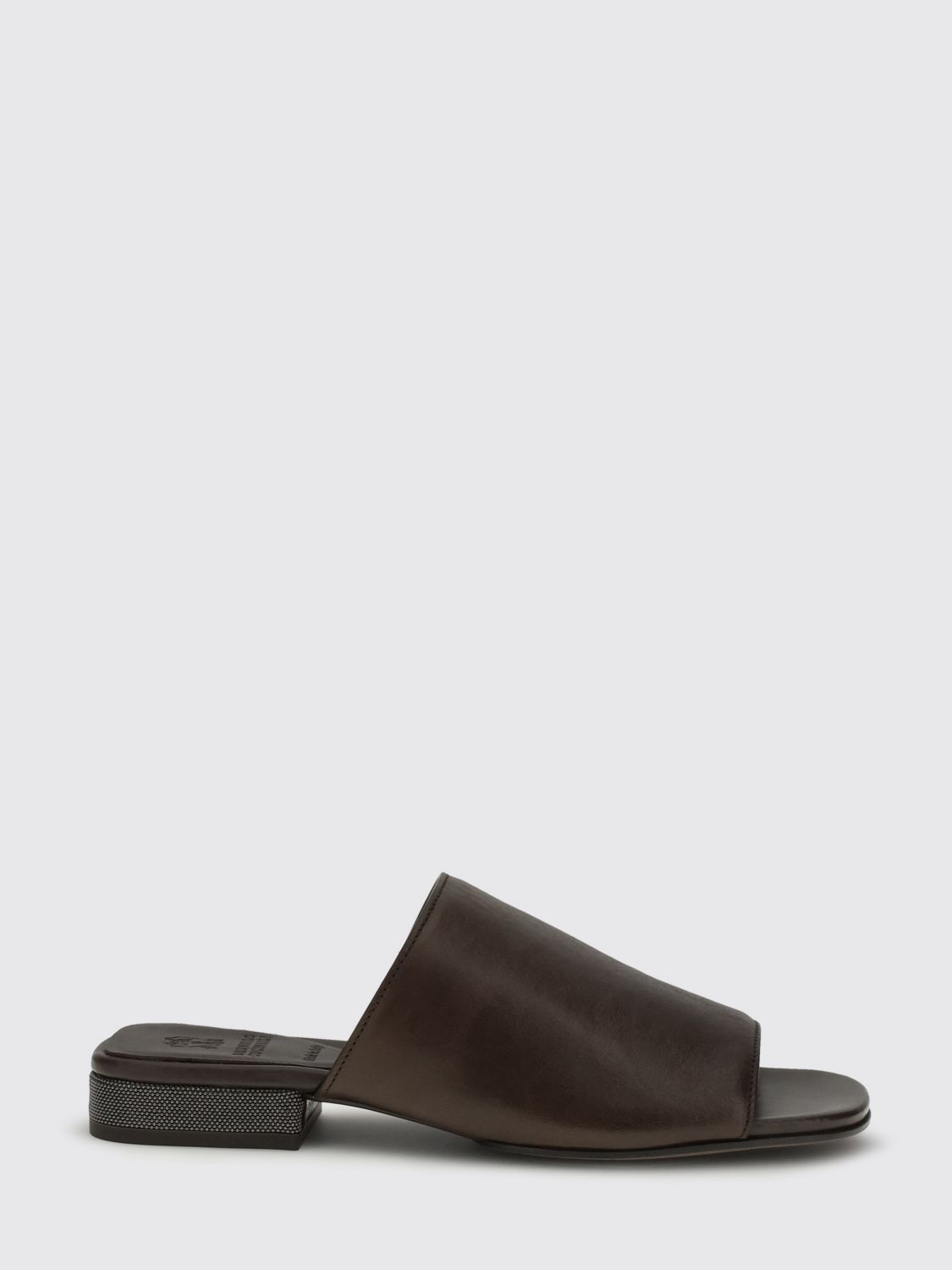 Brunello Cucinelli Brunello Cucinelli Heeled Sandal Woman Cocoa Size US 9 / IT 39 - 1 Thumbnail