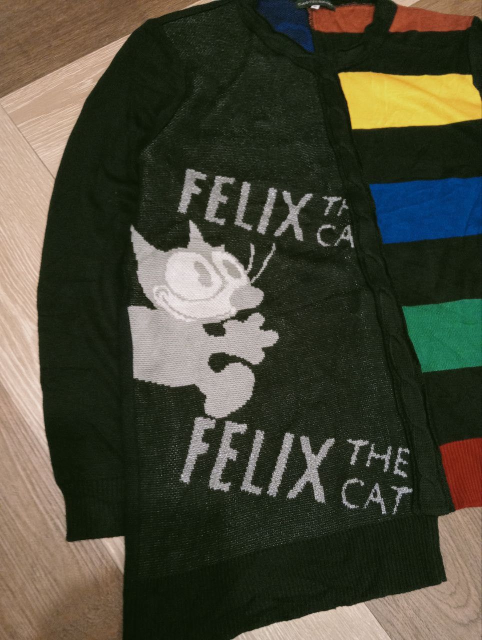 Jean Charles De Castelbajac CASTELBAJAC X FELIX THE CAT KNITWEAR Size US L / EU 52-54 / 3 - 3 Thumbnail